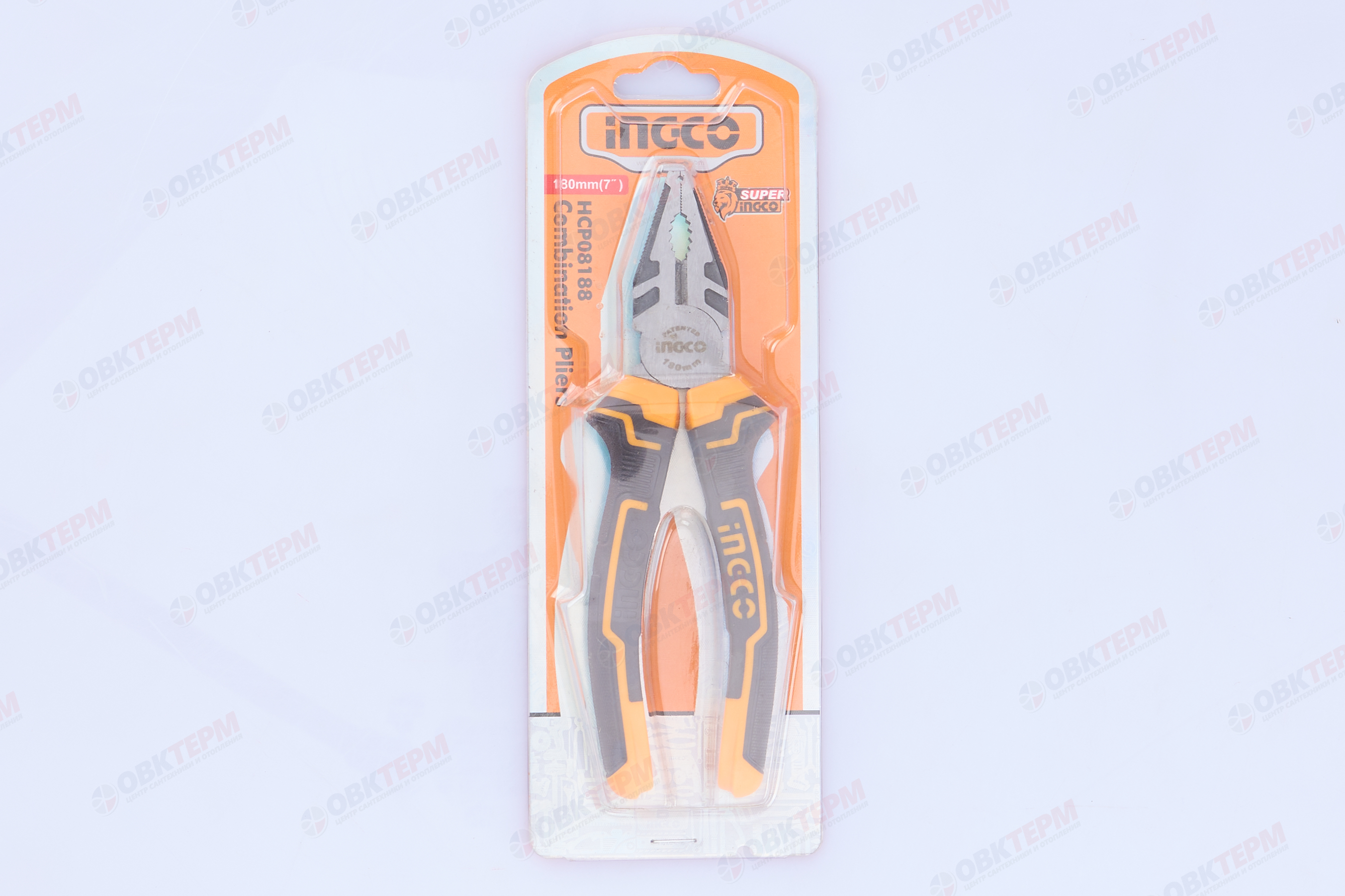 Плоскогубцы комбинированные 180мм INGCO HCP08188 - миниатюра №6