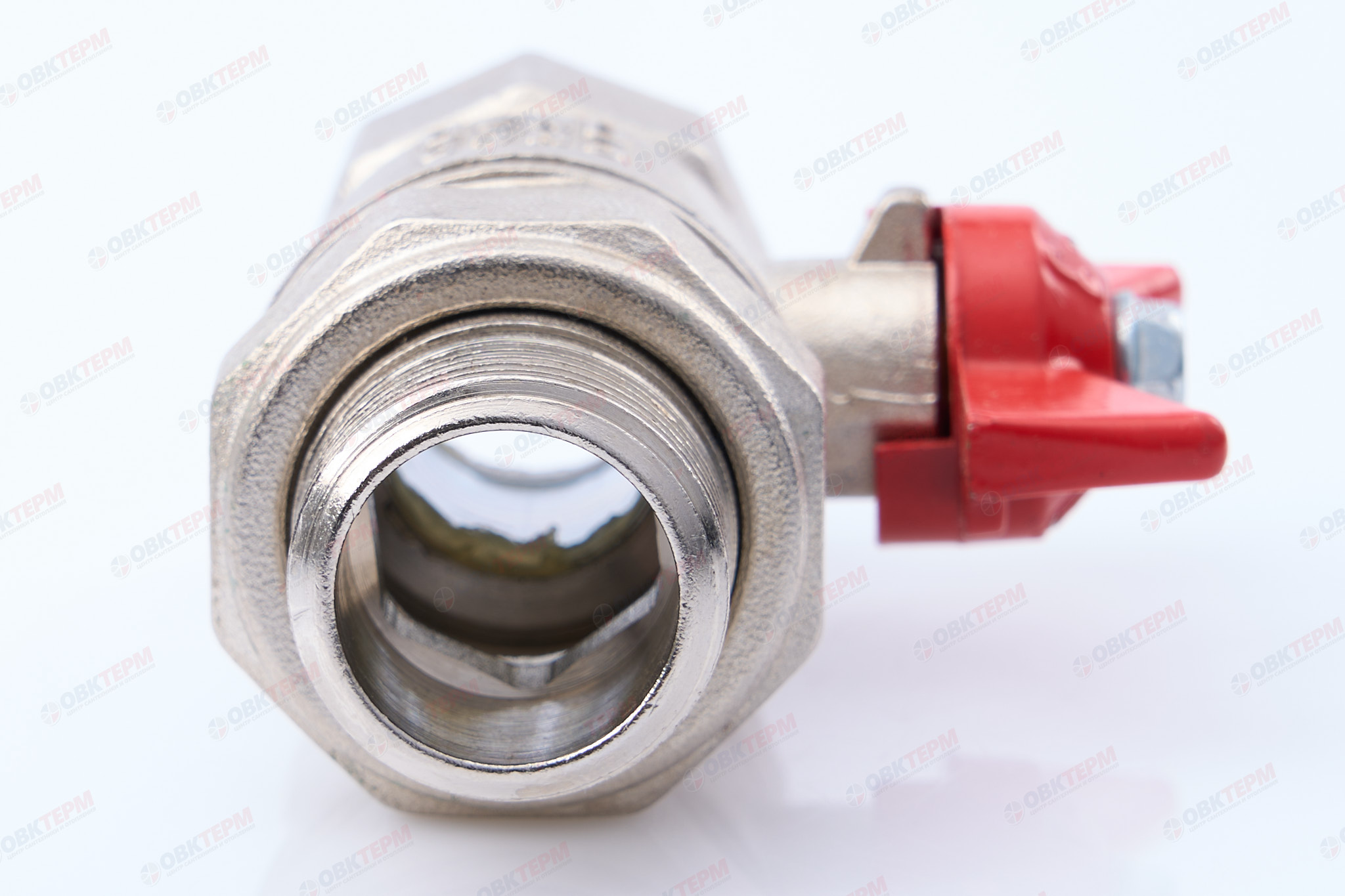Кран шаровый с американкой      VALFEX     3/4"  ВН      бабочка    (56/14) - Изображение №3
