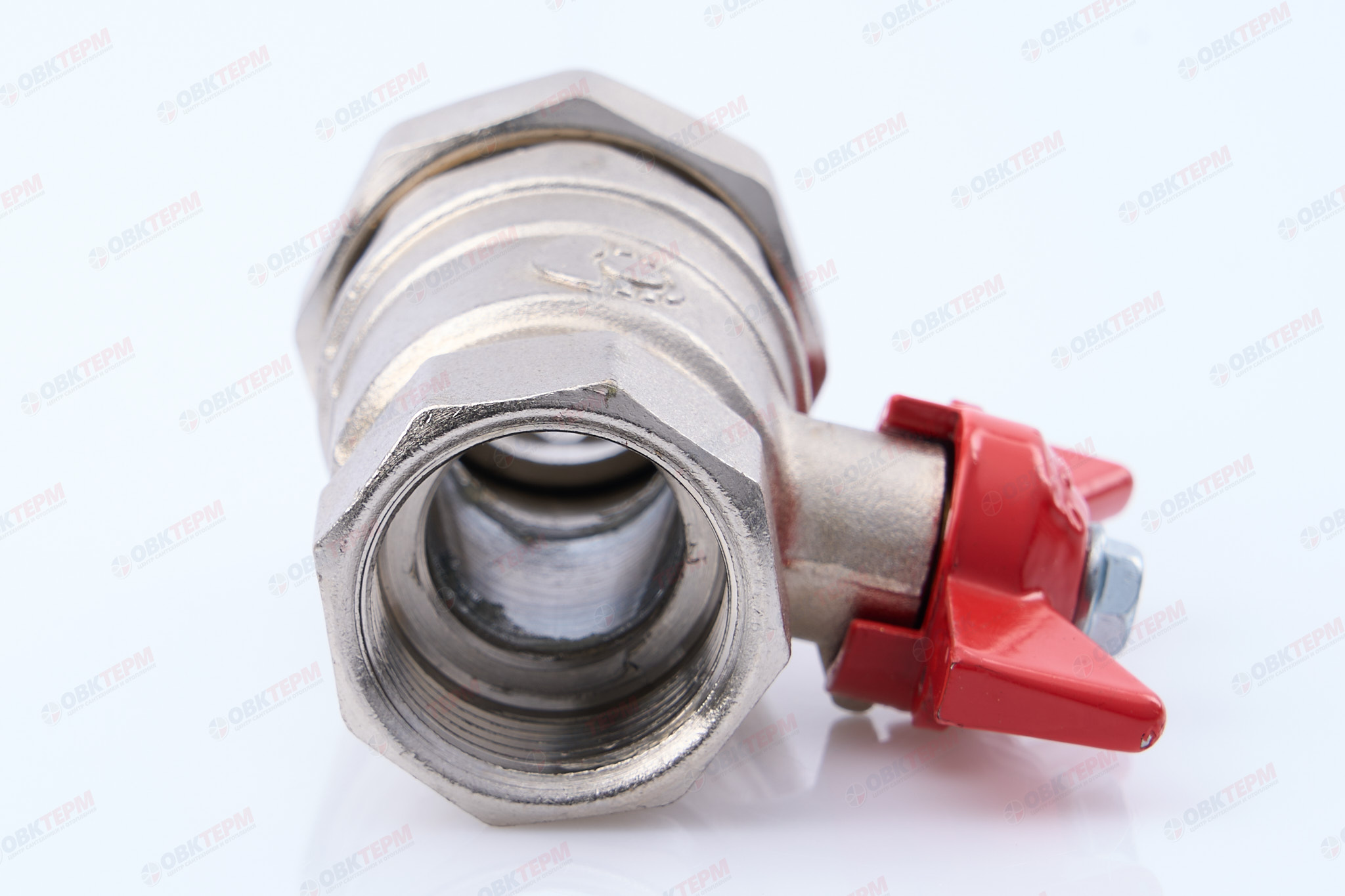 Кран шаровый с американкой      VALFEX     3/4"  ВН      бабочка    (56/14) - Изображение №5