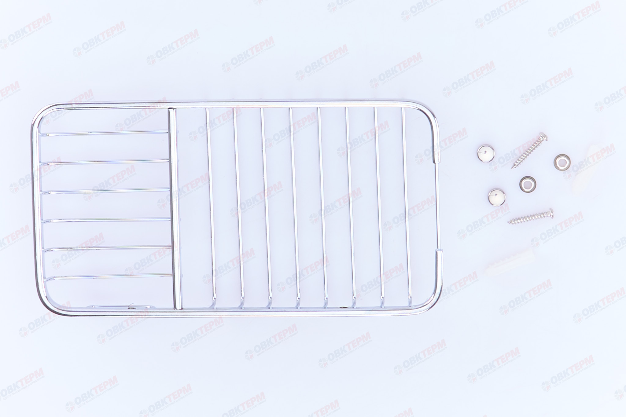 Полка прямоугольная (решетка)  250х130мм   ZERIX LR337   (20 шт/ящ) - Изображение №4