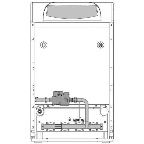 Котел газовый FERROLI   PEGASUS D 45 M ( 1 конт. напольный чугунный, дым) Италия - Изображение №2