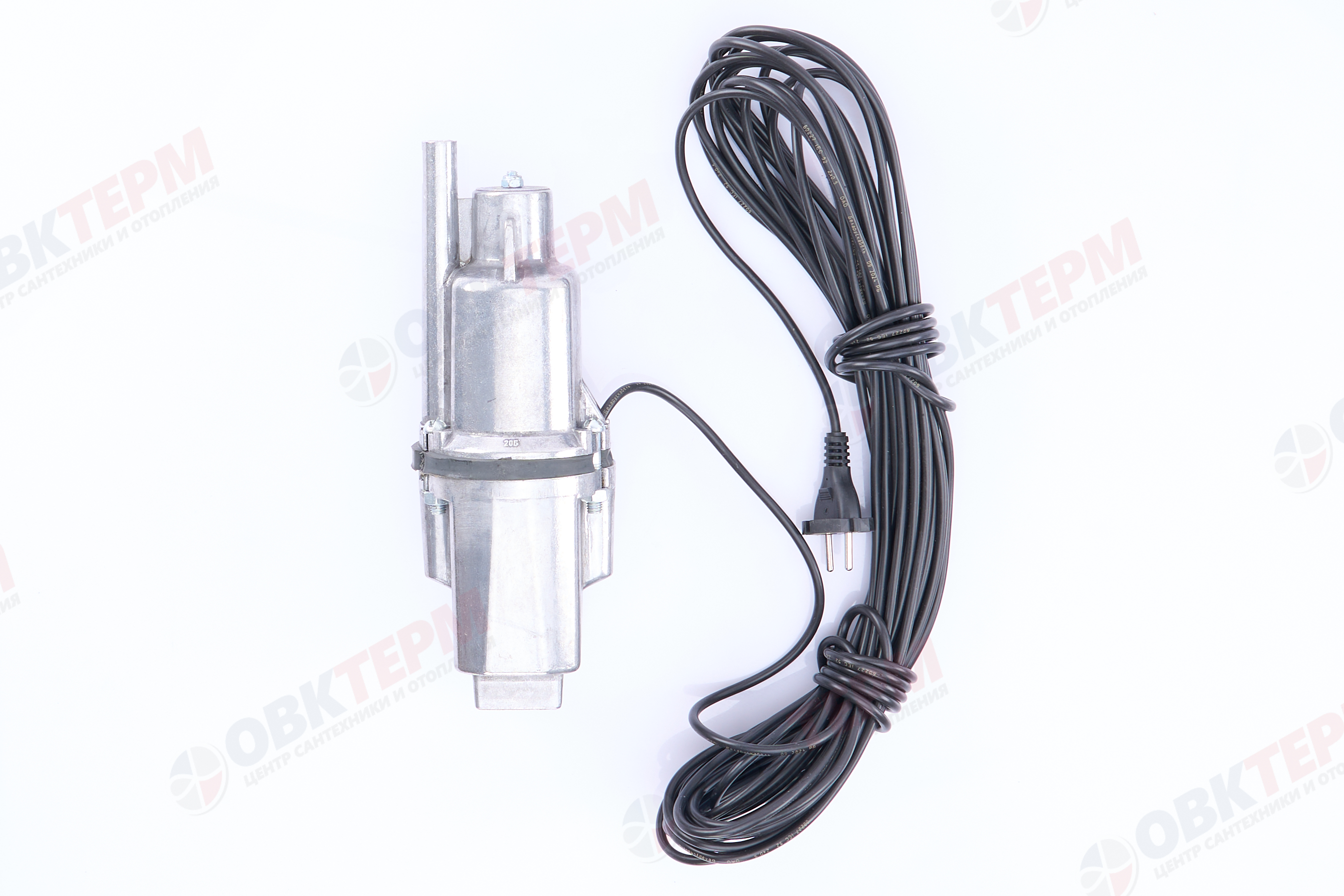 Насос Ручеек-Техноприбор 15метров кабл. (верхний забор, алюм, ТУ 18С) ОРИГИНАЛ (0,28кВт/18л.м./60м.) - Изображение №2