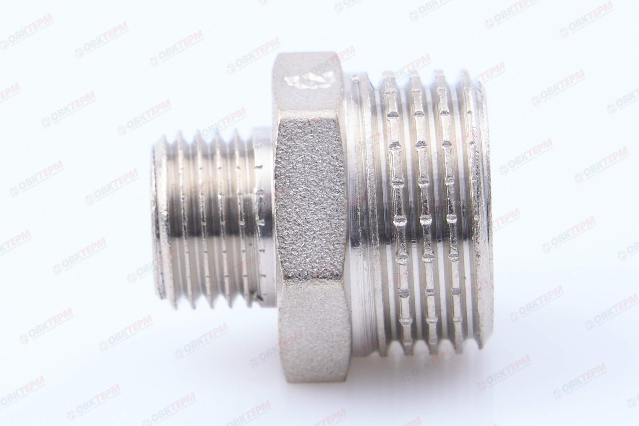 Ниппель    1/2" - 1/4"  Никель ZEISSLER                   (360/10) - Изображение №3
