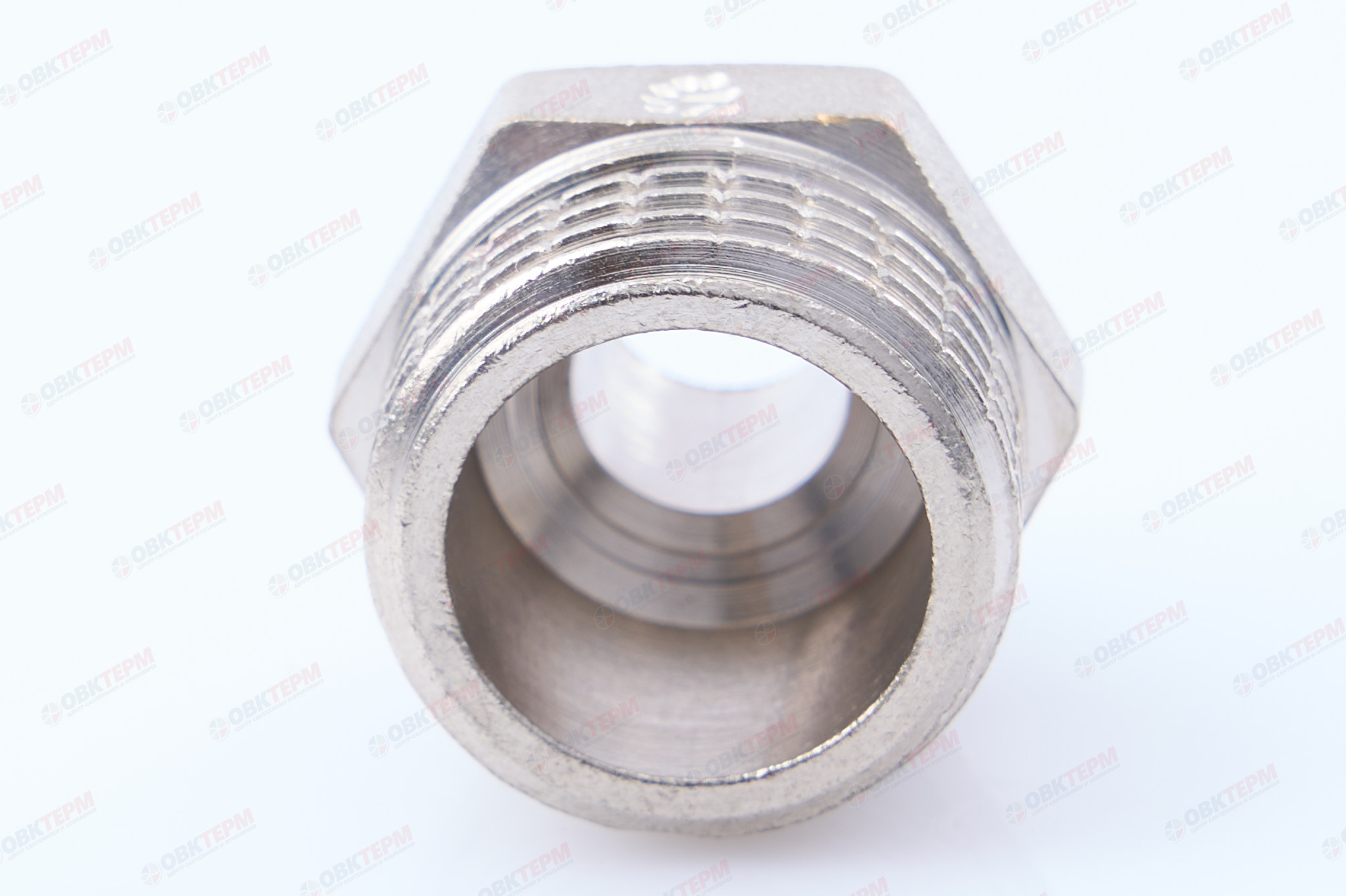 Ниппель    1/2" - 1/4"  Никель ZEISSLER                   (360/10) - Изображение №4