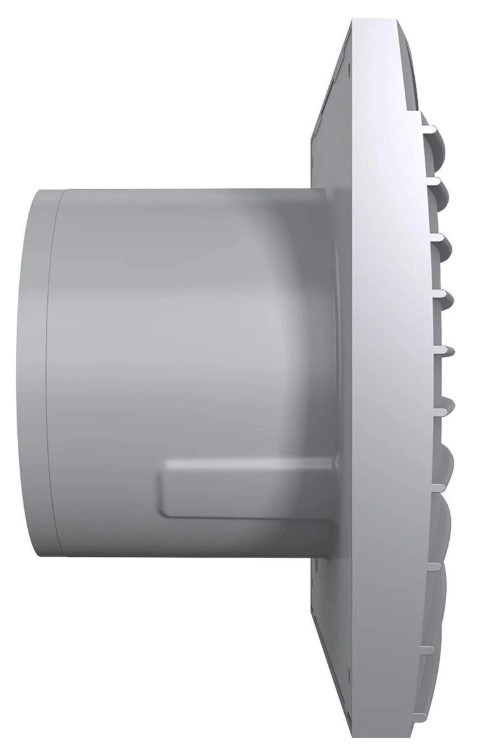 Вентилятор накладной DICITI SILENT d100 обратный клапан Gray metal Эра - Изображение №3