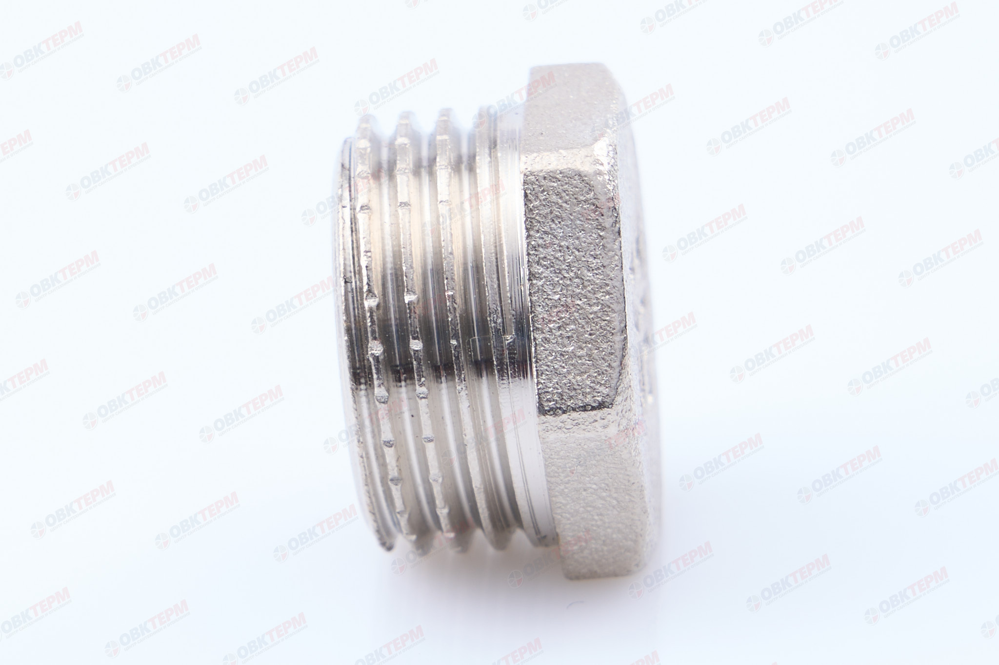 Заглушка   1/2" н   Никель TIM                   (600/10) - миниатюра №3