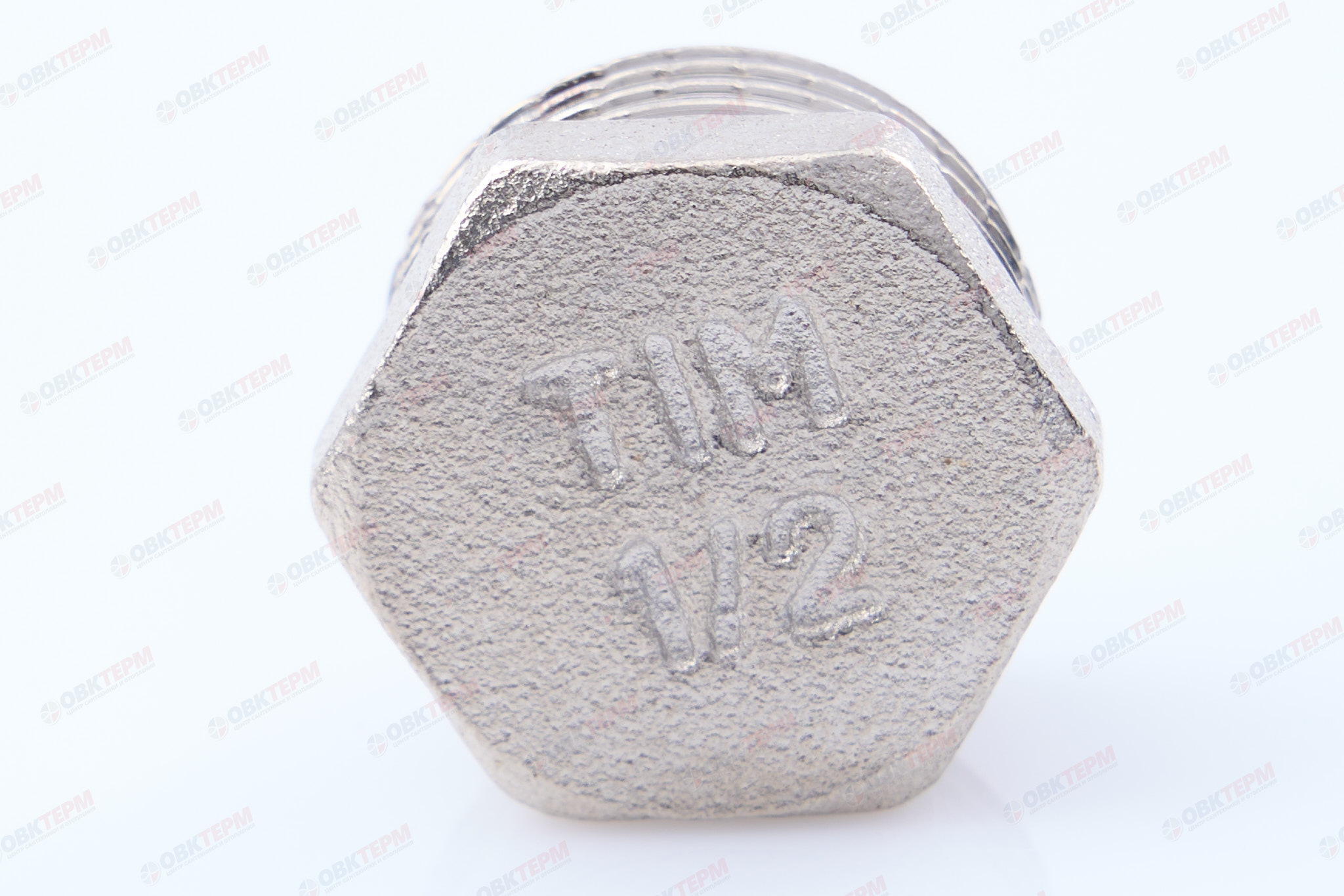 Заглушка   1/2" н   Никель TIM                   (600/10) - миниатюра №5