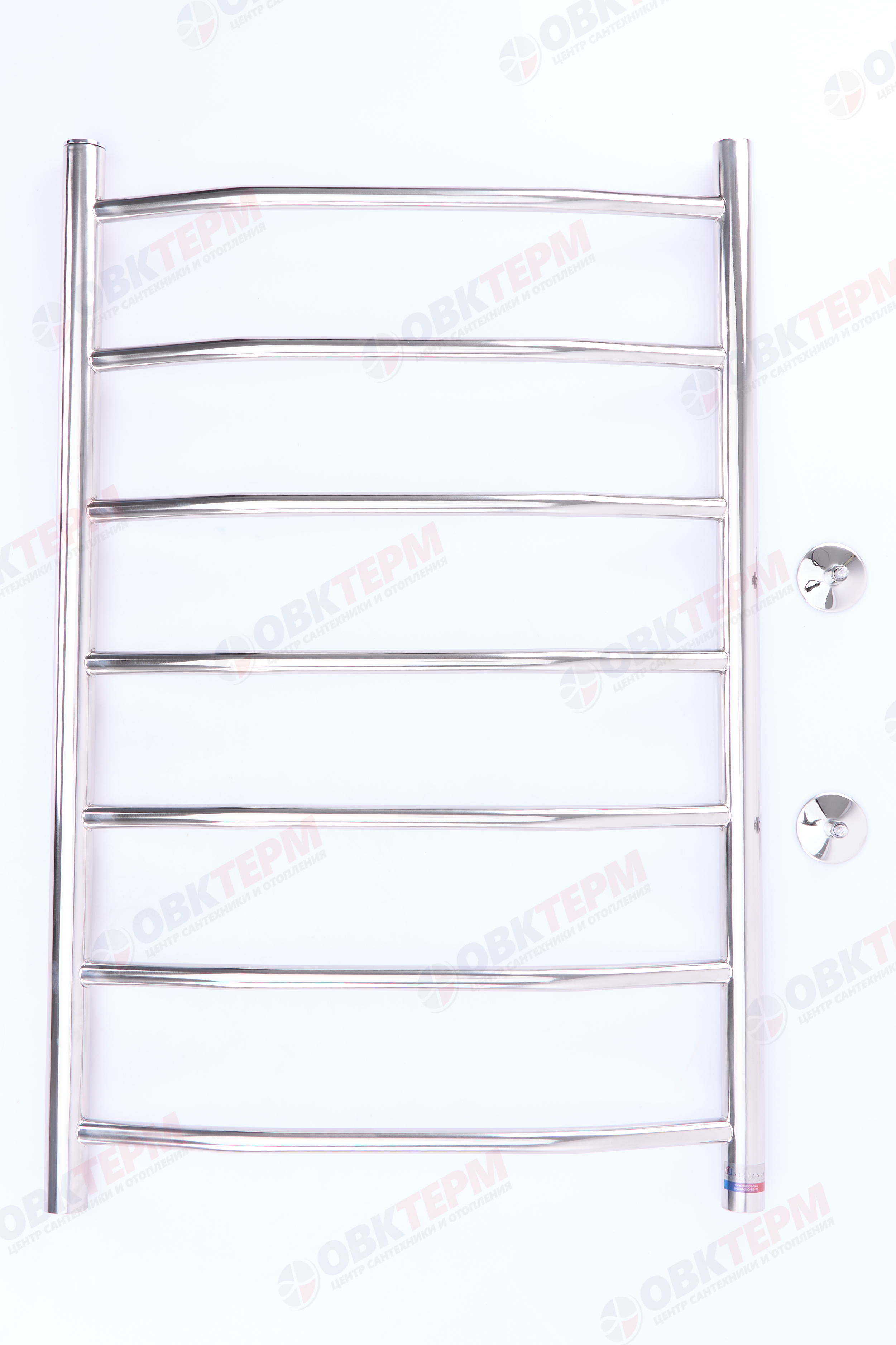 Полотенцесушитель лесенка ТДА ЛНК 50 х 80 Л вн.резьба 1/2" 7 перекладин АДВ - Изображение №3