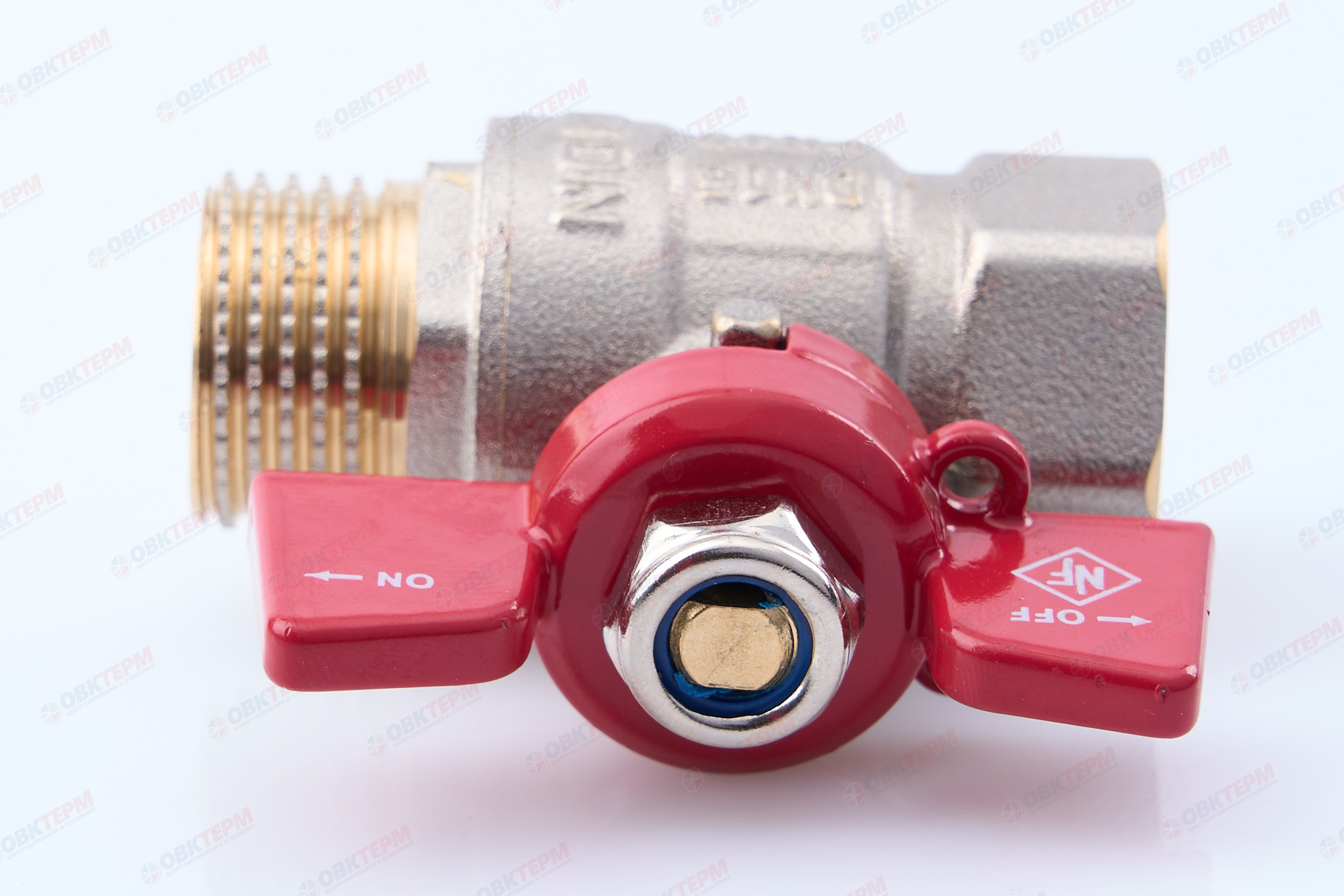 Кран шаровый    NOLF Classic     1/2" ВН   бабочка   усиленный  (96/12) - Изображение №5