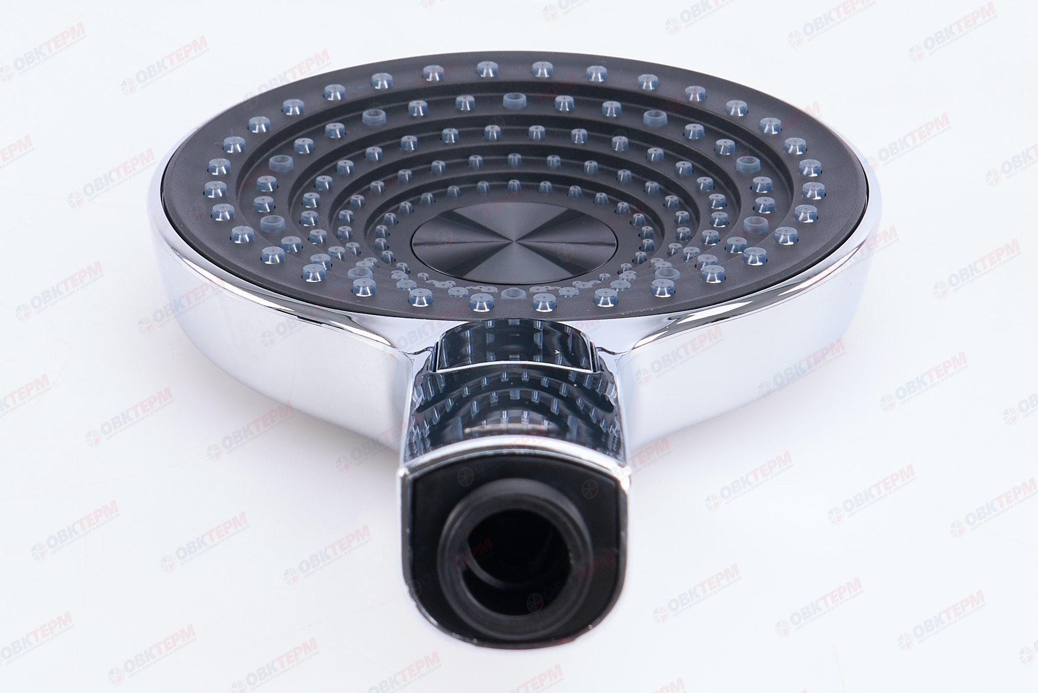 Лейка д/душа ручная KOER KP-0403-01 (3 режима, цвет ХРОМ) 130мм (30 шт/ящ) - Изображение №3