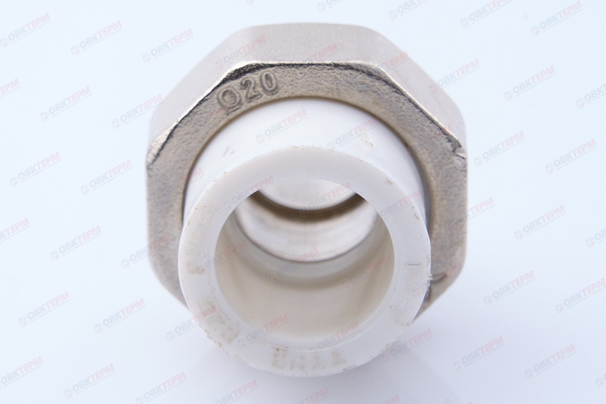 Разборное соединение   20  *  1/2"  Н   БЕЛАЯ          (PRO AQUA)    (125/25) - Изображение №5