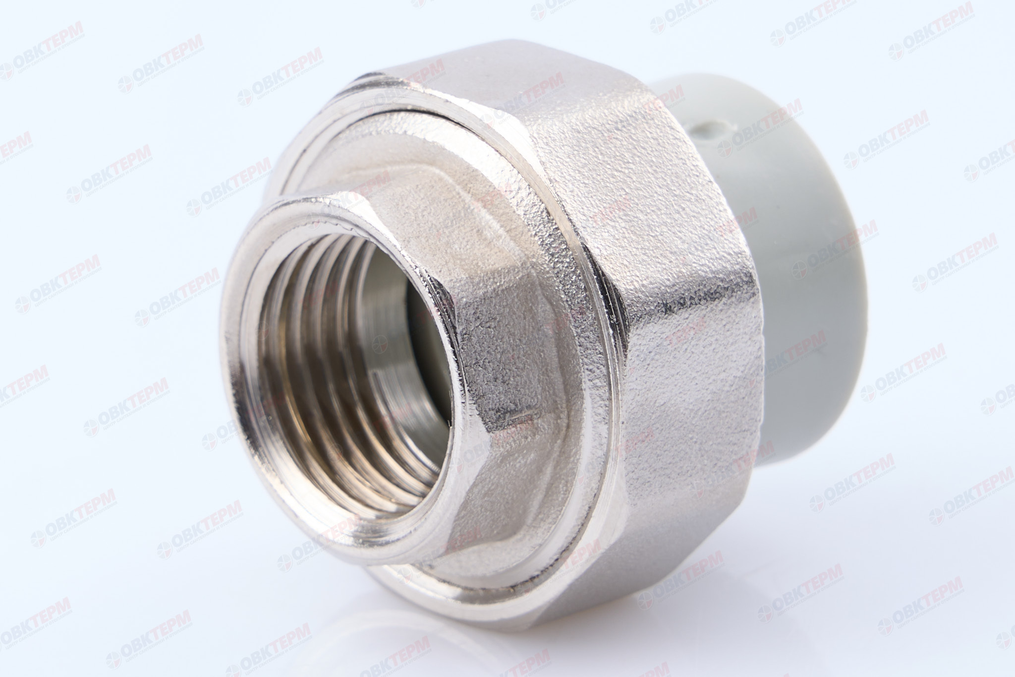 Разборное соединение   20 * 1/2" в   СЕРОЕ   (PRO AQUA)    (150/25) - Изображение №1