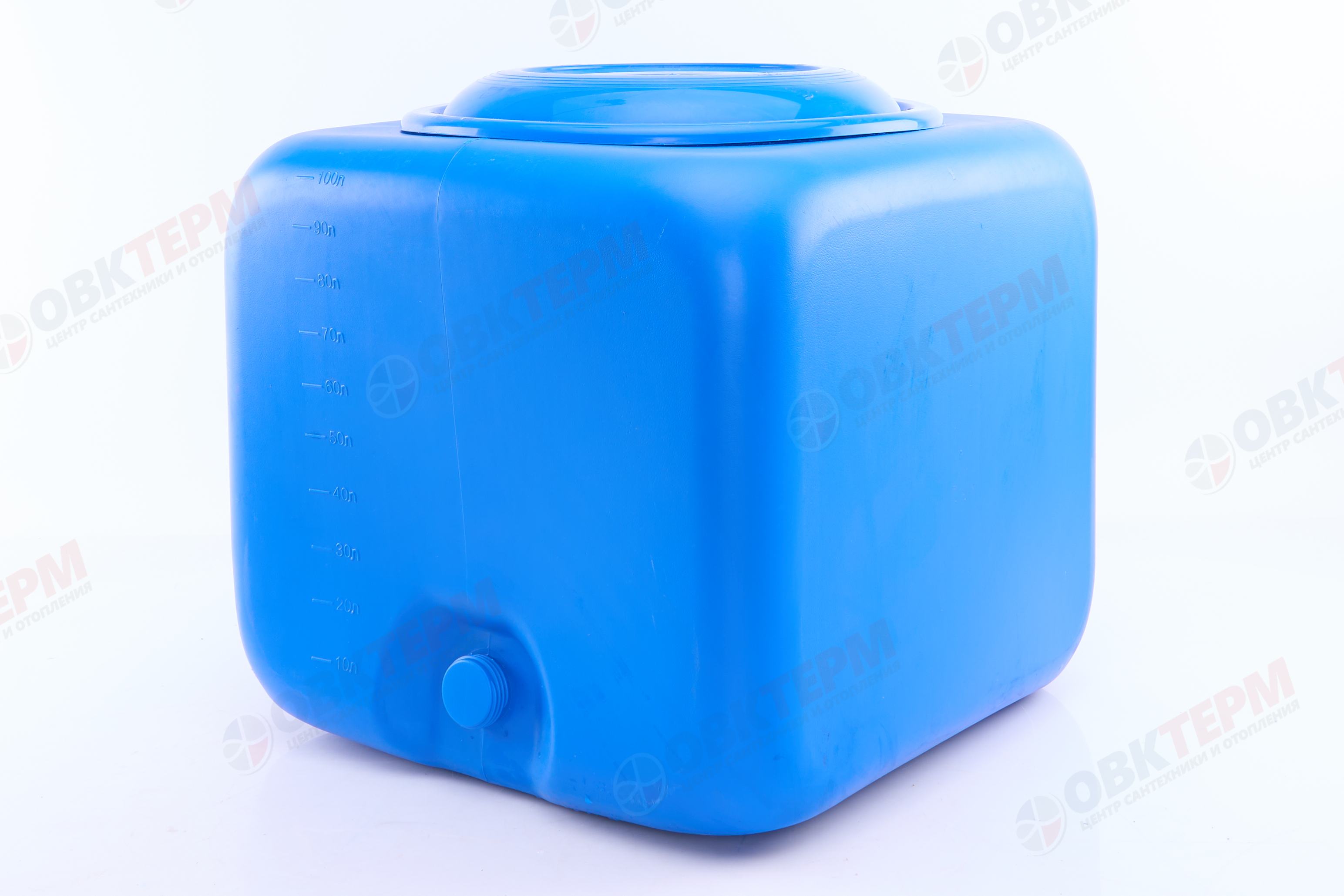 Бак  Альтернатива  для душа 100 л (квадрат) цветной - Изображение №1