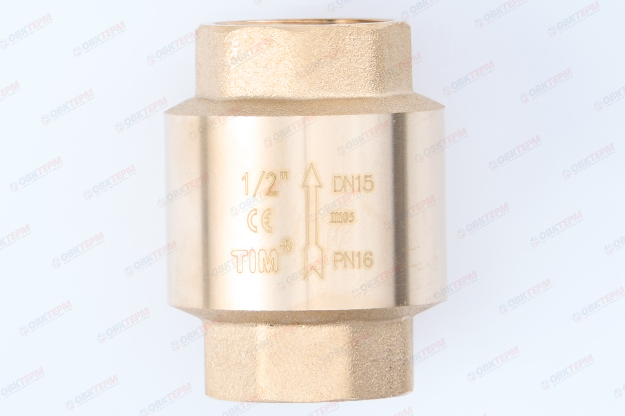 Клапан обратный    TIM  Standart      1/2"  (лат.шток)   (10/120) - Изображение №1