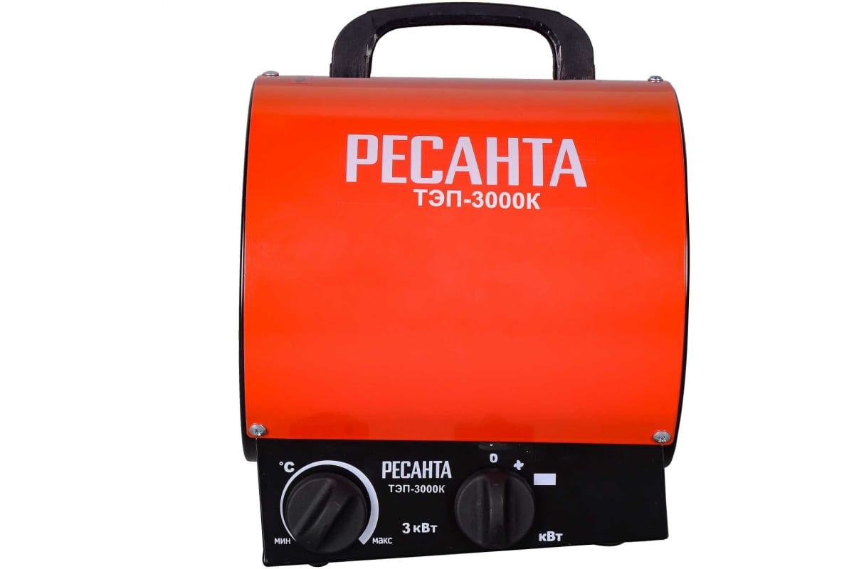 Пушка тепловая электрическая ТЭП-3000К (круглая) Ресанта - Изображение №4