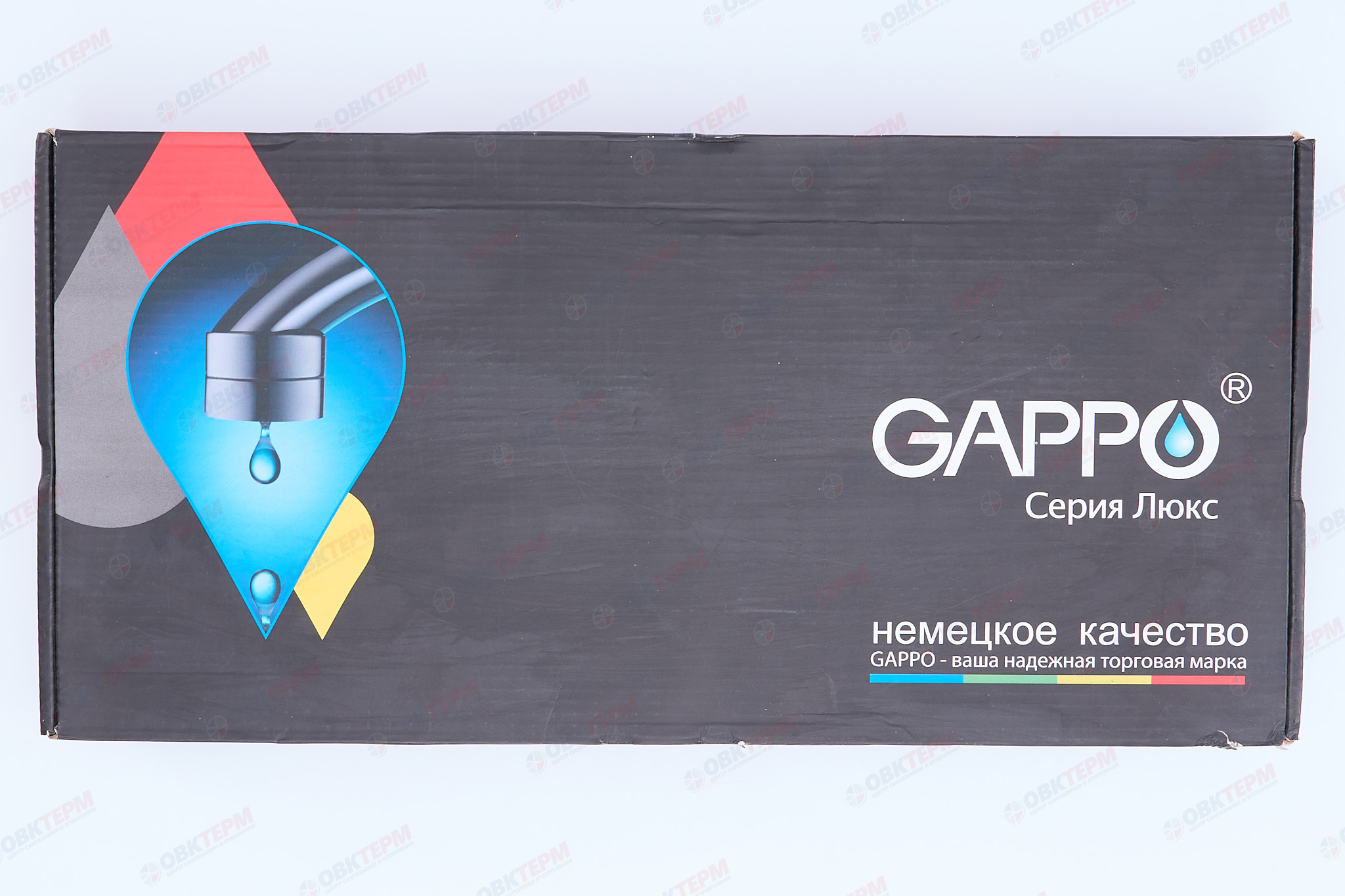 Смеситель д/раковины хром с выдвиж нос G1052-70 (Ø35, на гайке) GAPPO - миниатюра №7