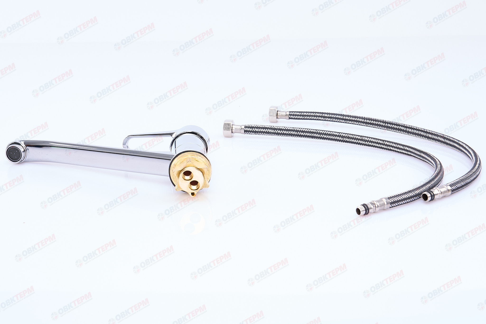 Смеситель д/кухни ZERIX TEO-4  135 Ø40 ГАЙКА   (10 шт/ящ) - миниатюра №5