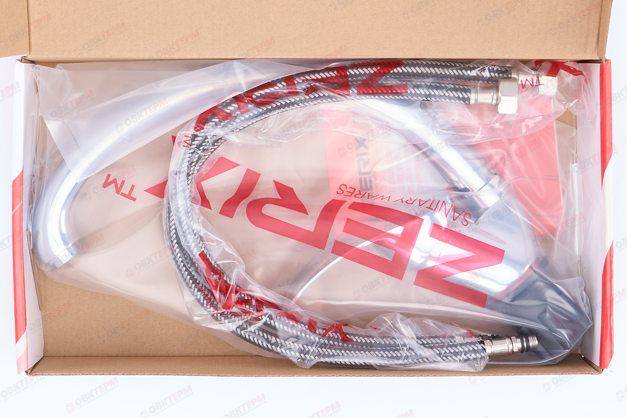 Смеситель д/кухни ZERIX TEO-4  135 Ø40 ГАЙКА   (10 шт/ящ) - миниатюра №6