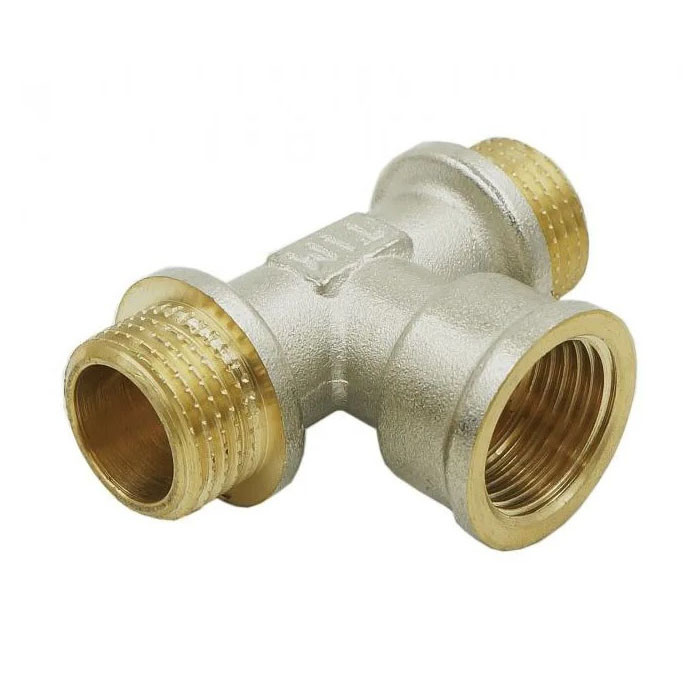 Тройник    1/2" нвн  Никель ZEISSLER                 (80/10) - Изображение №2