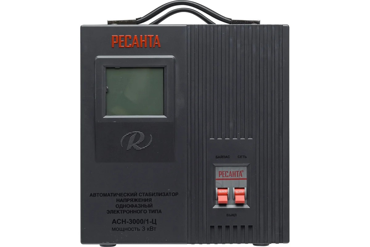 Стабилизатор ACH  - 3000/1-Ц  Ресанта - Изображение №5
