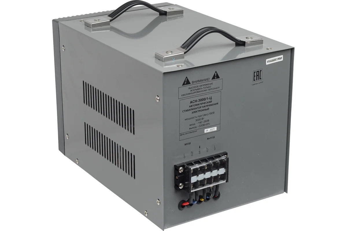 Стабилизатор ACH  - 3000/1-Ц  Ресанта - миниатюра №7