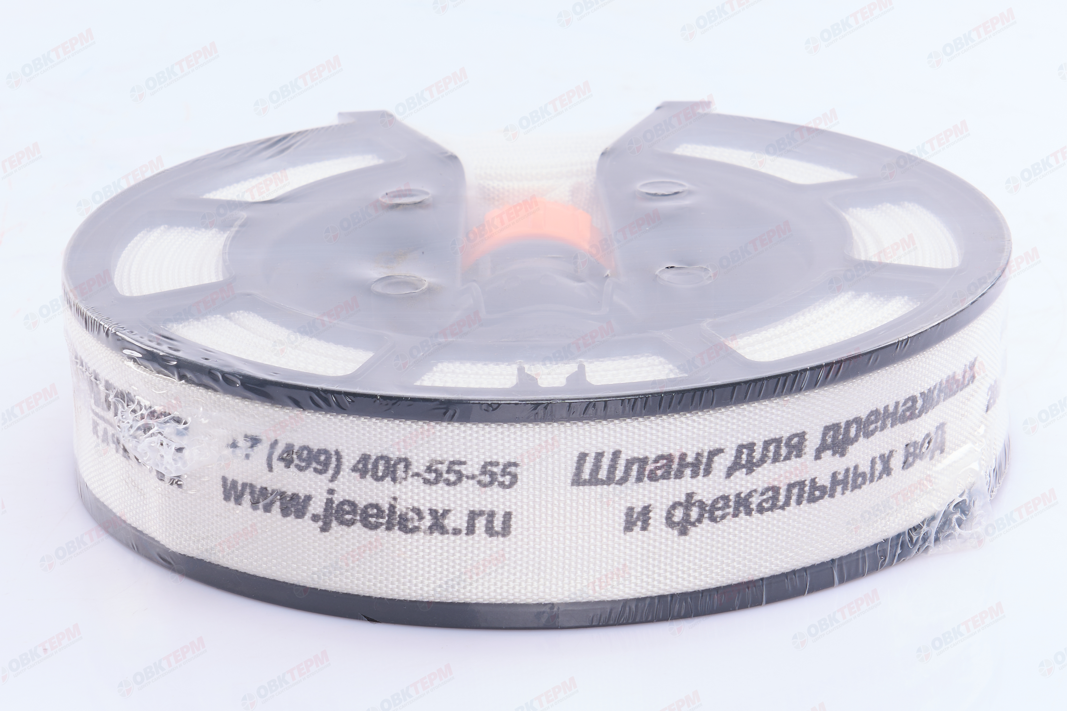 Шланг дренажно-фекальный "Удав" (диаметр 32 * 1 1/2 в, 8 bar, бухта 20 м) - миниатюра №6