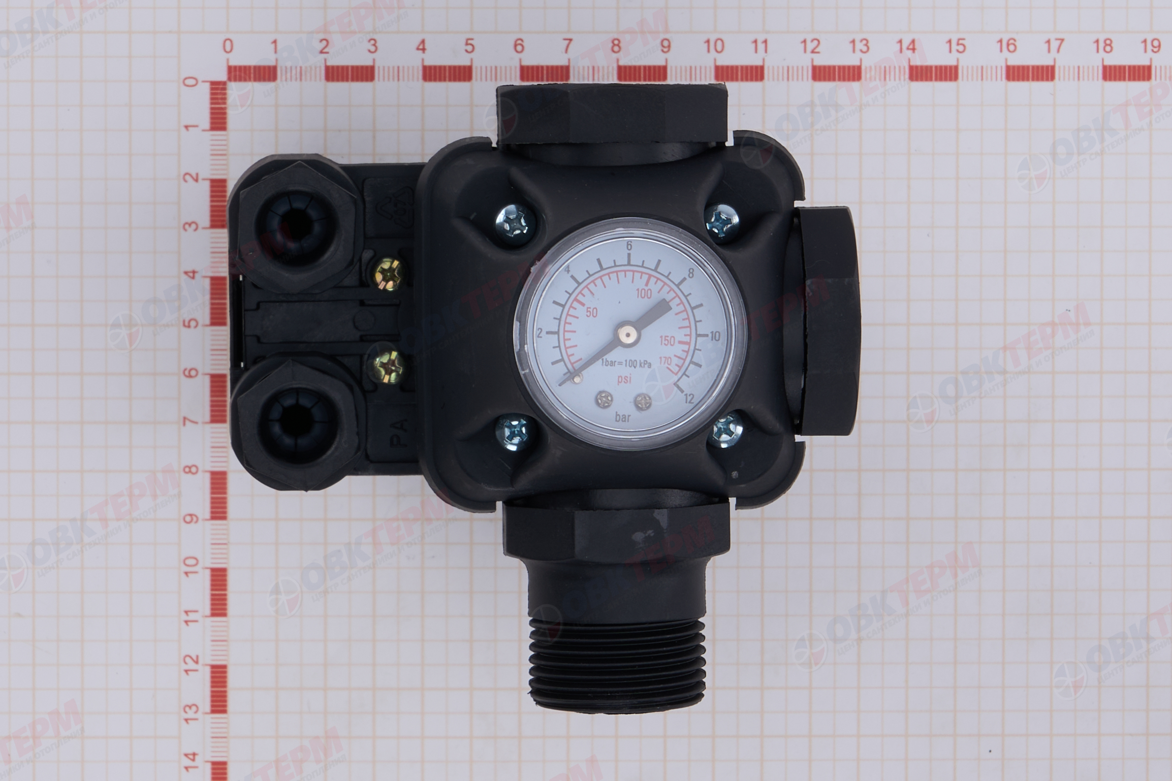 Реле давления механическое PS-4  TIM  (PC-10) - миниатюра №10