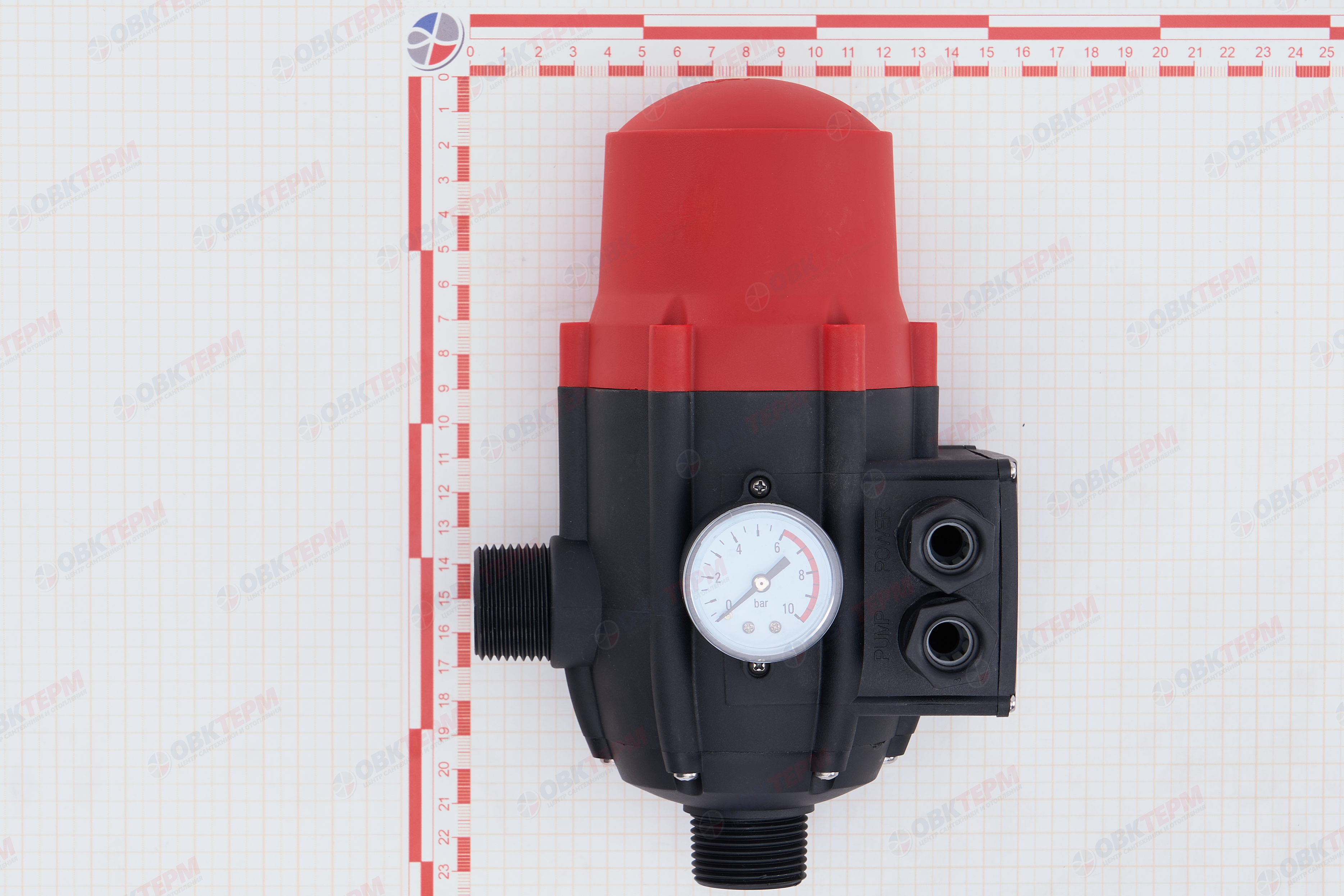 Реле давления электронное PS-01A  TIM (манометр) - миниатюра №6
