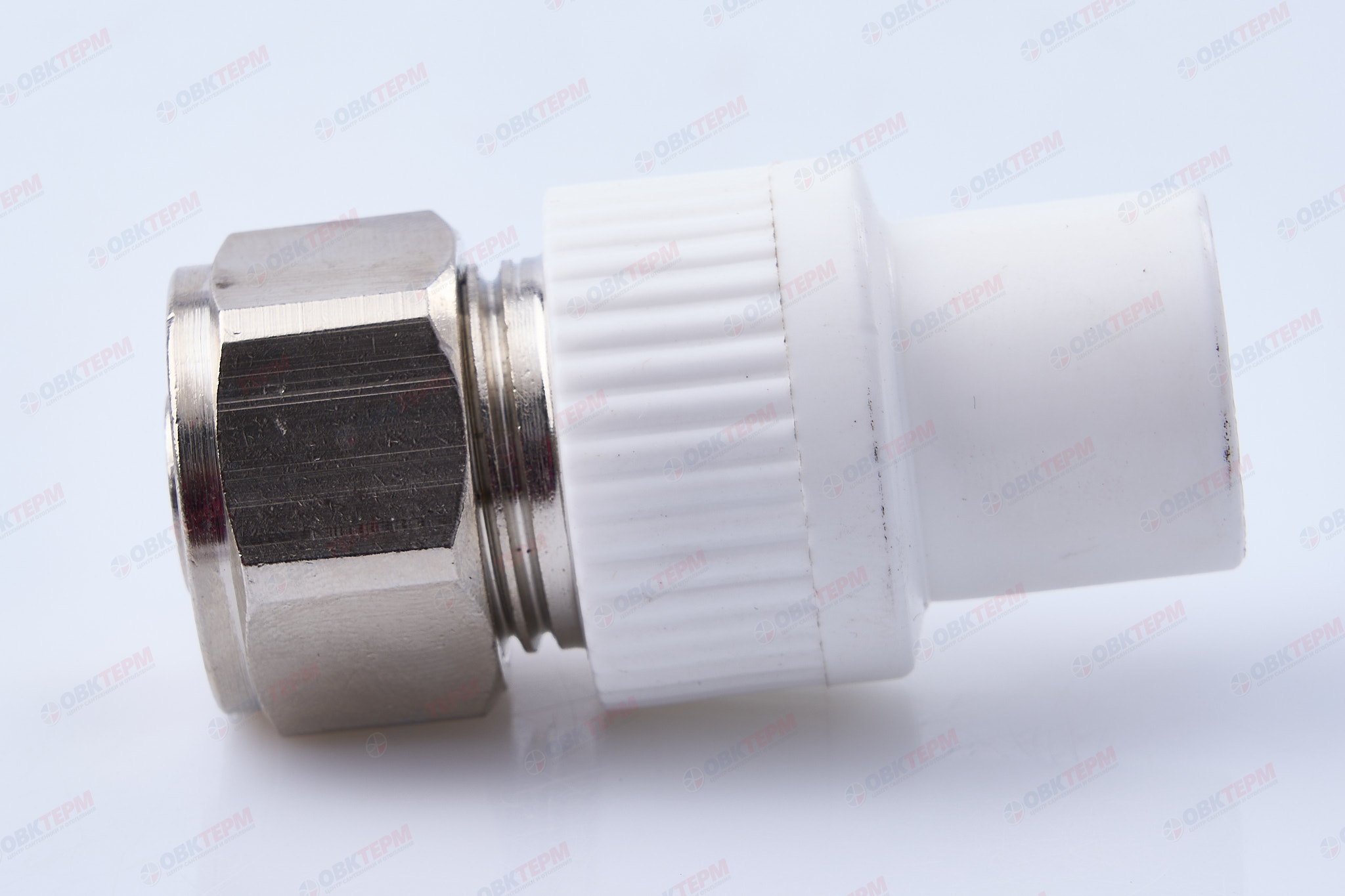 Переход на PEX или металлопластиковую трубу 20*16   БЕЛАЯ     (PRO AQUA)    (160/4) - миниатюра №3