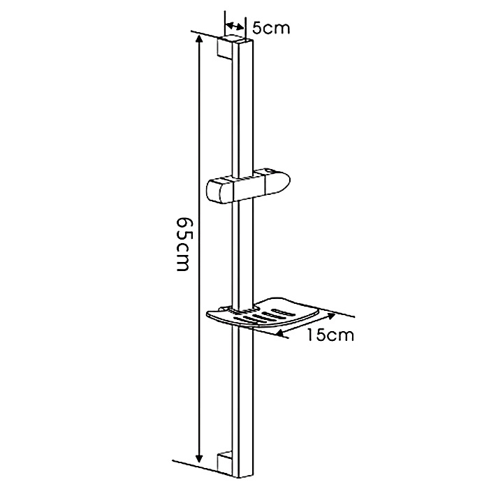 Душевой гарнитур GAPPO G8013  черный - Изображение №2
