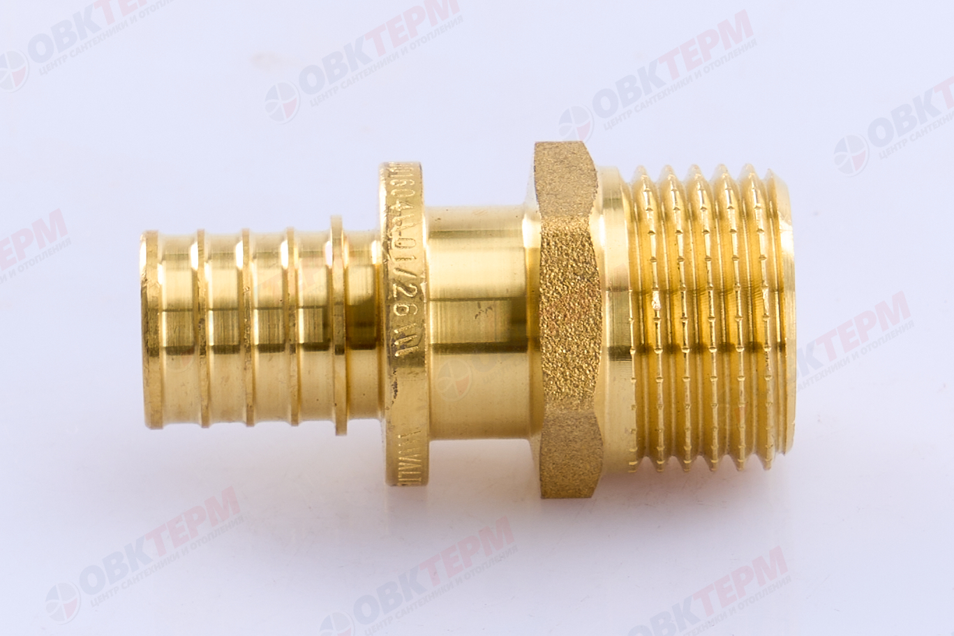 Соединитель надвижной с переходом на нар.р. 16(2,2) х 1/2"Н   VALTEC  (260/10) - миниатюра №3