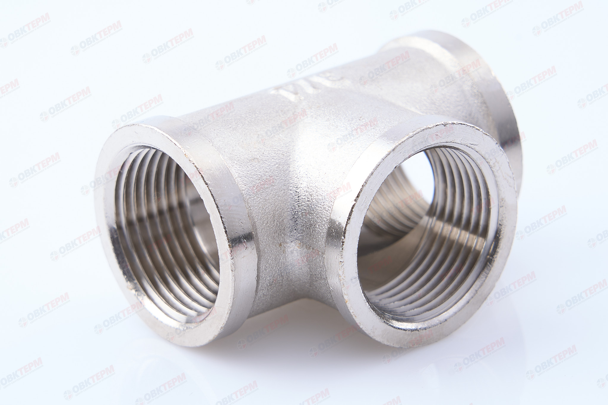 Тройник    3/4" ввв  Никель ZEISSLER                 (50/5) - Изображение №1