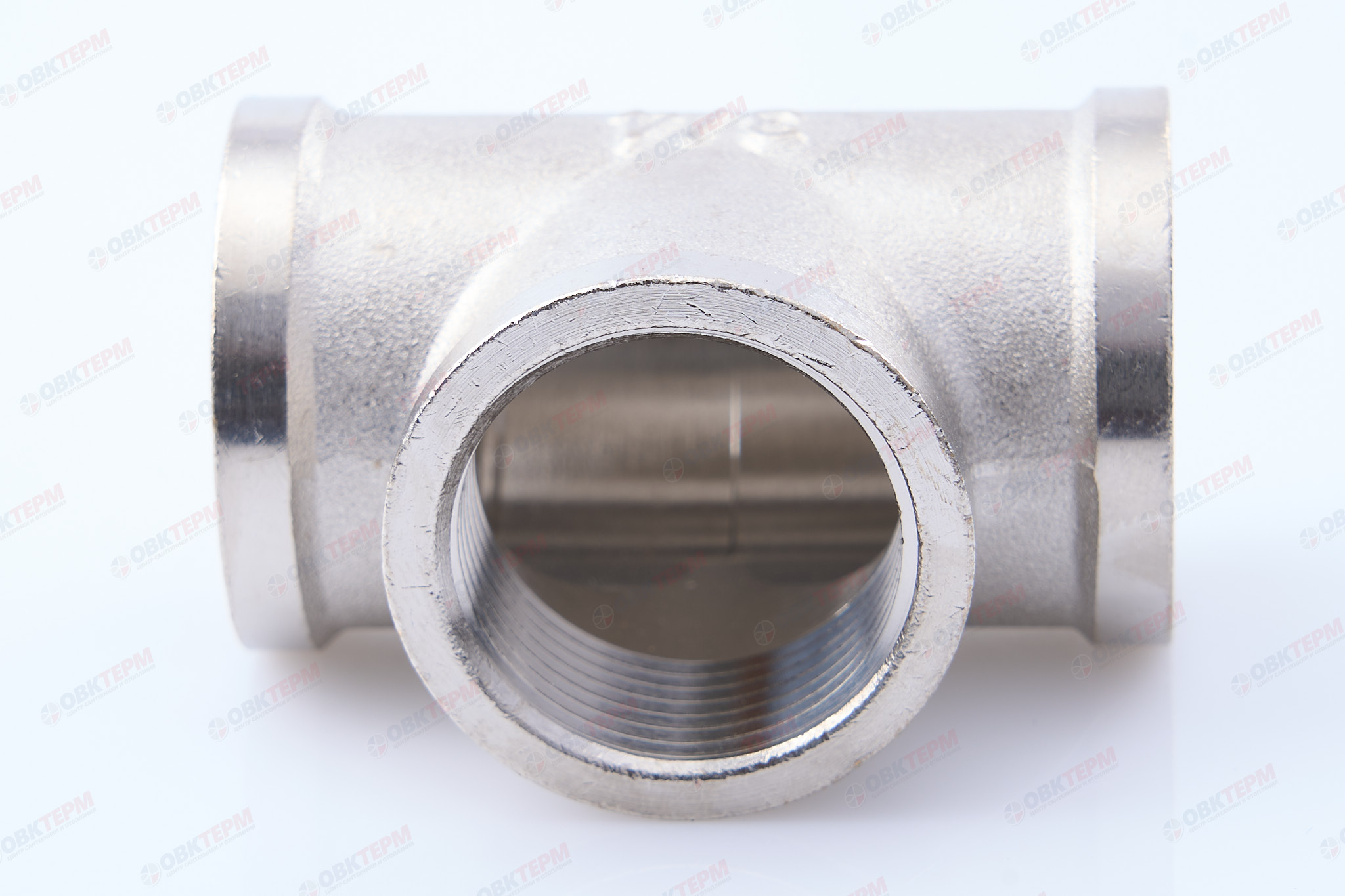 Тройник    3/4" ввв  Никель ZEISSLER                 (50/5) - Изображение №3