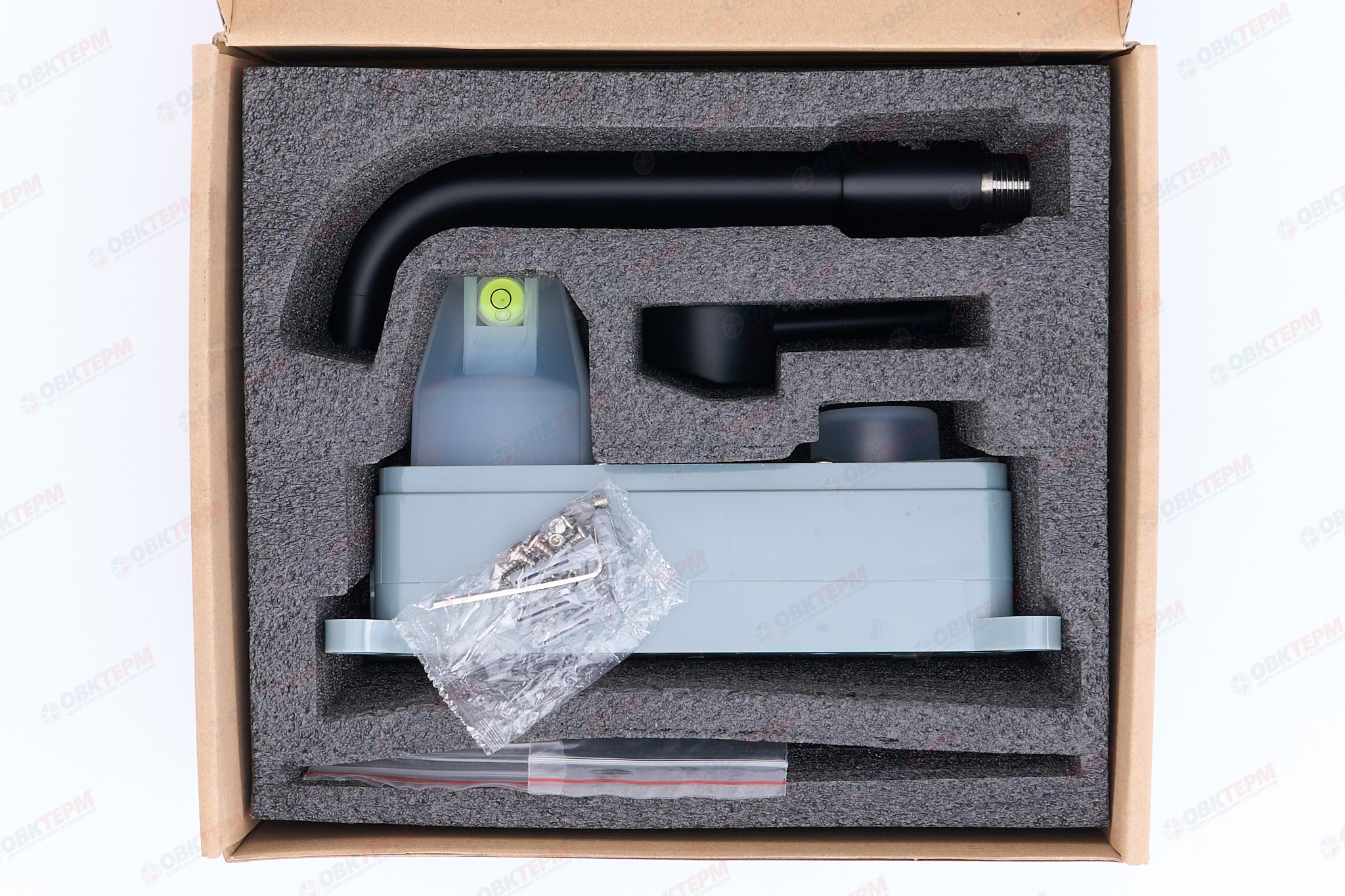 Смеситель д/умывальника нерж/сталь MIXXUS SUS-111 INNER (BLACK) встраиваемый (12 шт/ящ) - миниатюра №5