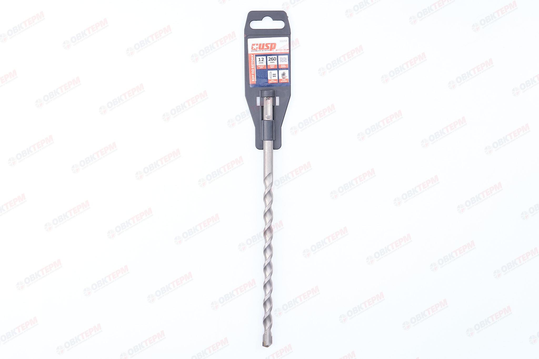 Бур по бетону SDS+ 12*260 мм USP - Изображение №5