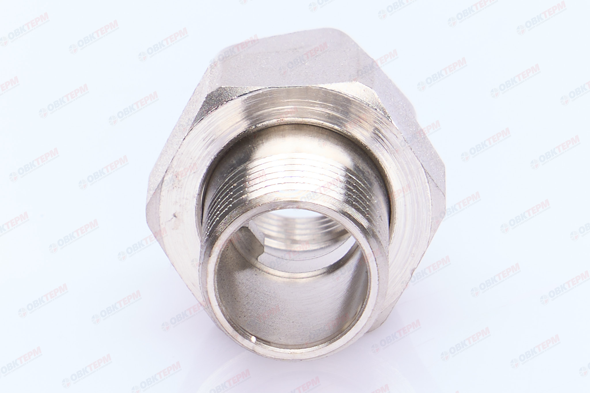 Американка   NOLF Classic    1/2"  прямая  никелированная     (192/13) - Изображение №5