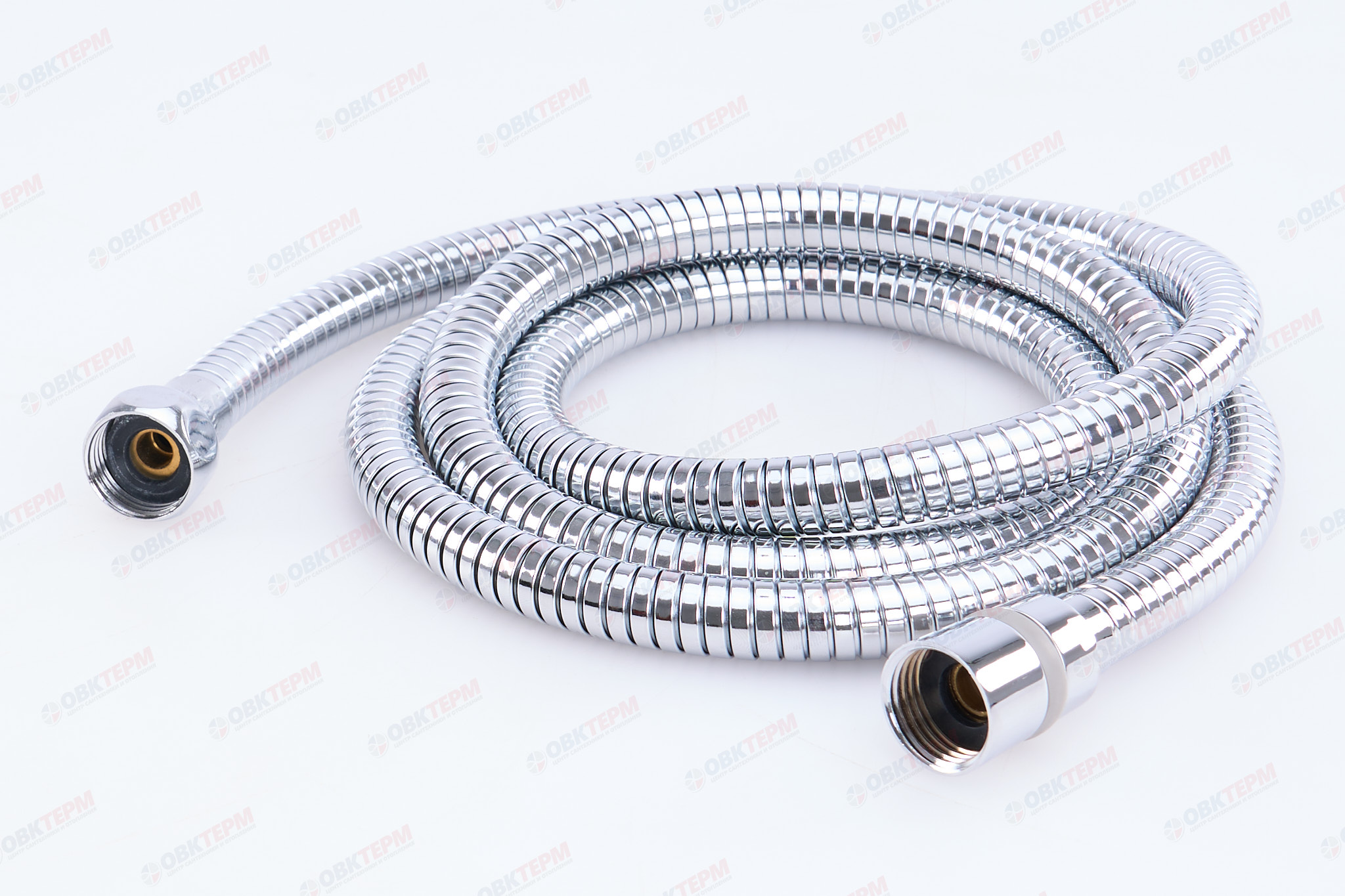 Шланг д/душа CHAMPION F02 растяжной 160 см с подшипником (48 шт/ящ) - Изображение №1