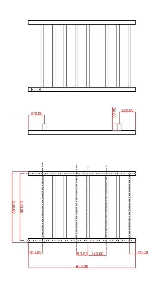 Полотенцесушитель электрический Domamir Mama-K 500х800 (никель) - Изображение №3