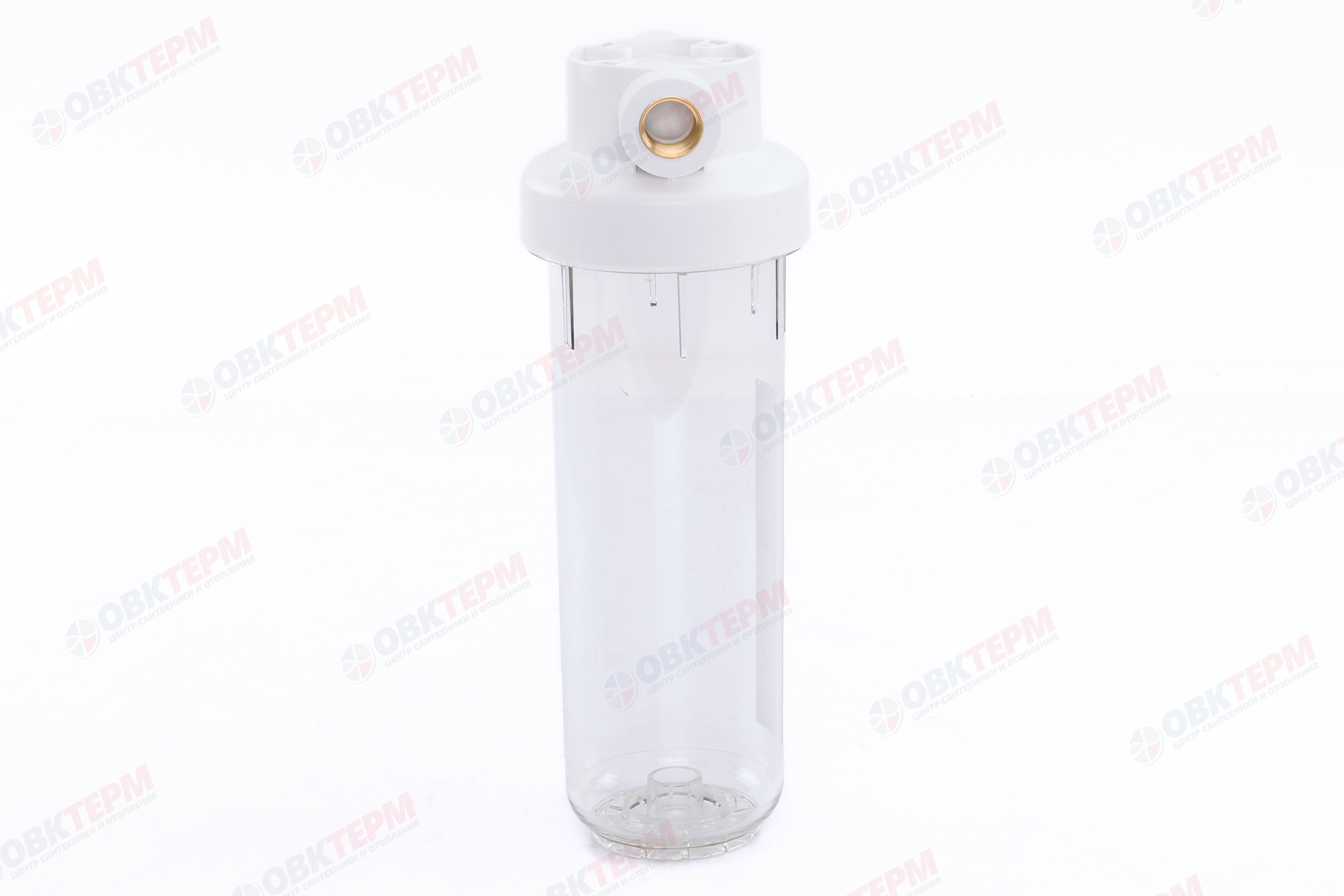 ГЕЙЗЕР  Колба    10"Slim Line  1/2"  Гарант (прозрачная) - миниатюра №15