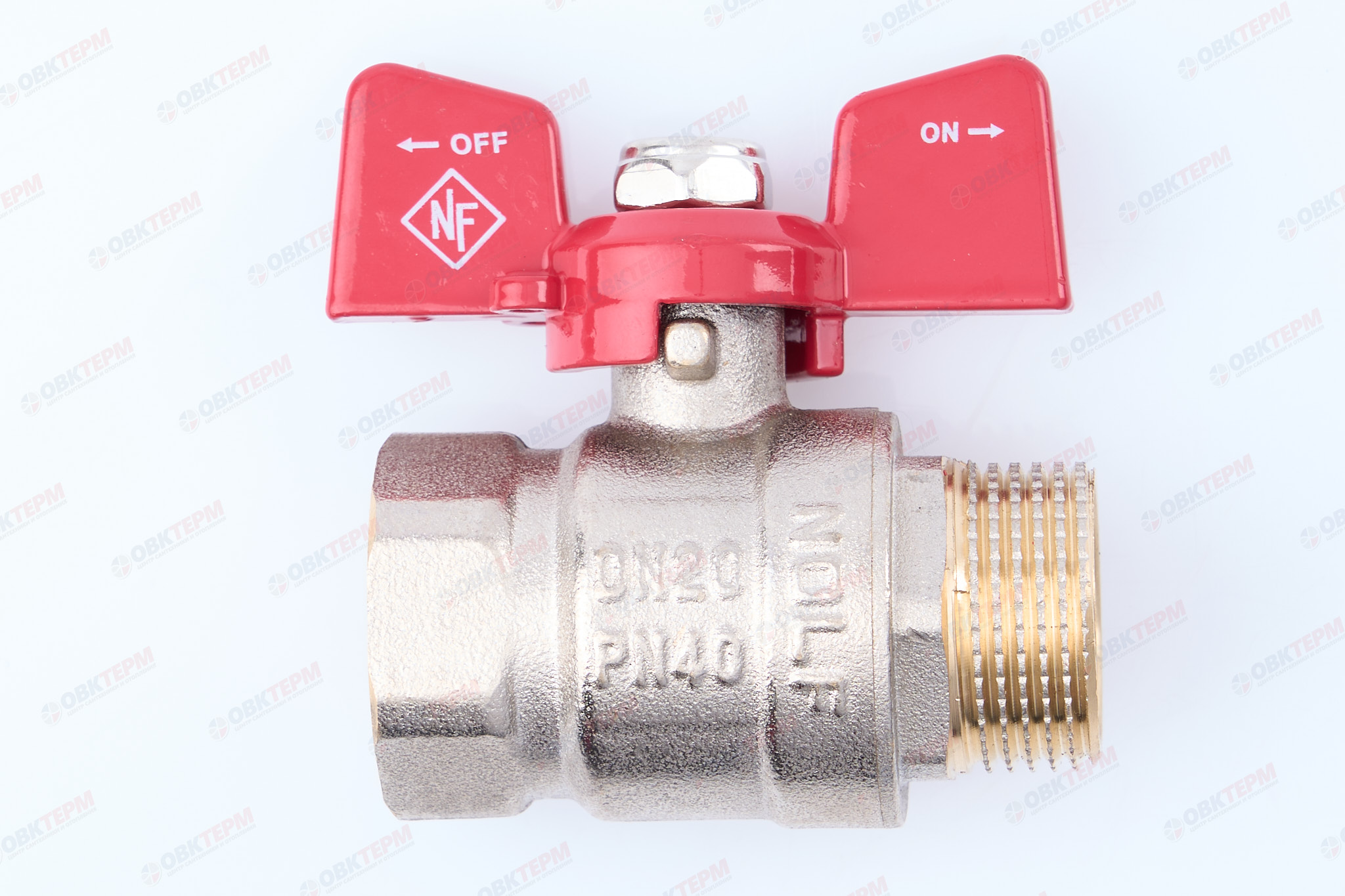 Кран шаровый    NOLF Classic     3/4" ВН   бабочка   усиленный  (80/10) - Изображение №3
