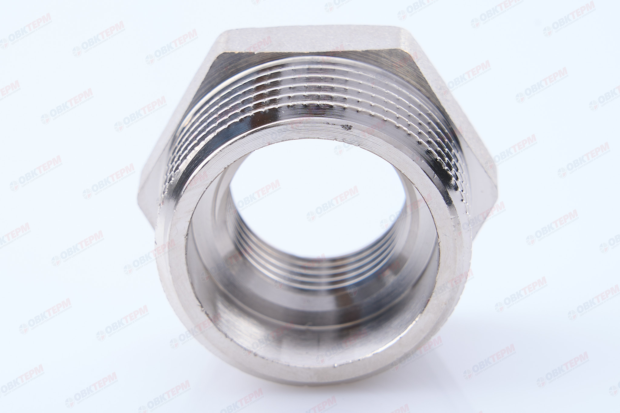 Футорка   1" - 1/2"   Никель ZEISSLER   (160/10) - Изображение №4