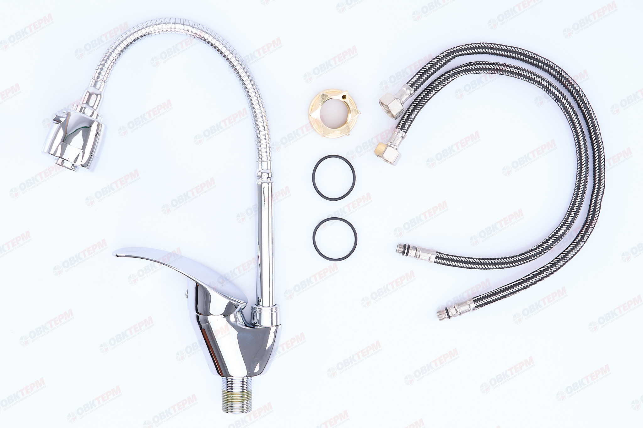 Смеситель д/кухни REFLECTOR ZERIX YUB 135 Ø40   (10 шт/ящ) - Изображение №2