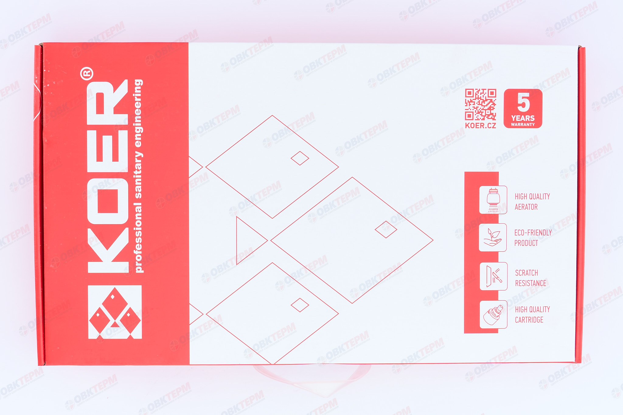 Смеситель д/кухни под ФИЛЬТР KOER KB-72003-07 (Цвет графит+силик.излив черный) (8шт/ящ) - миниатюра №6