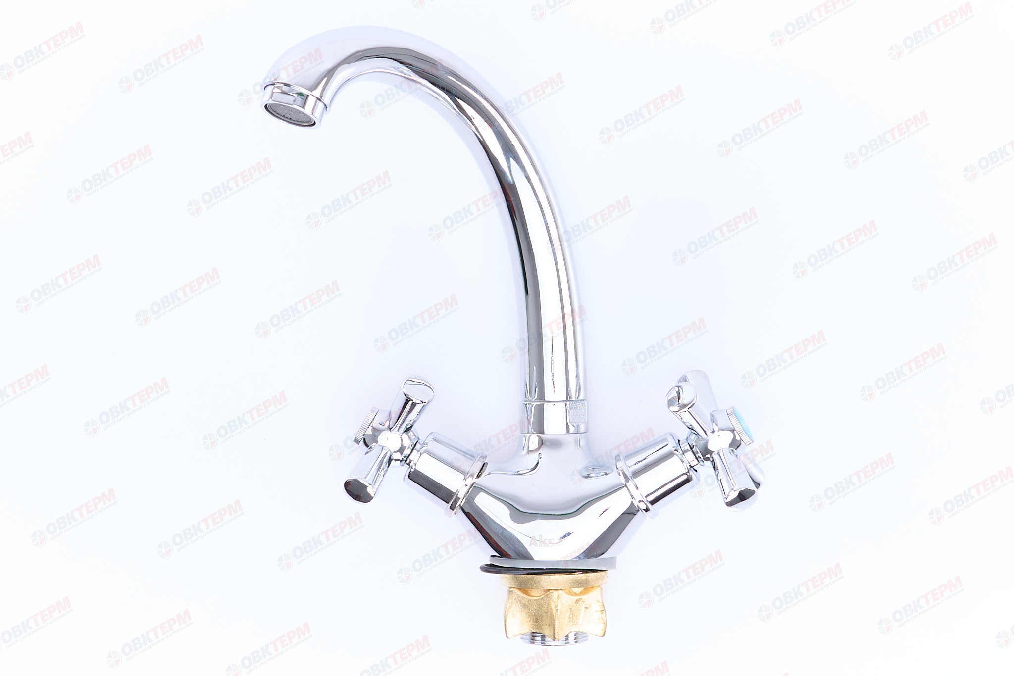 Смеситель д/умывальника буксовый AKSA SAT-01-03 ГАЙКА  (10 шт/ящ) - Изображение №2