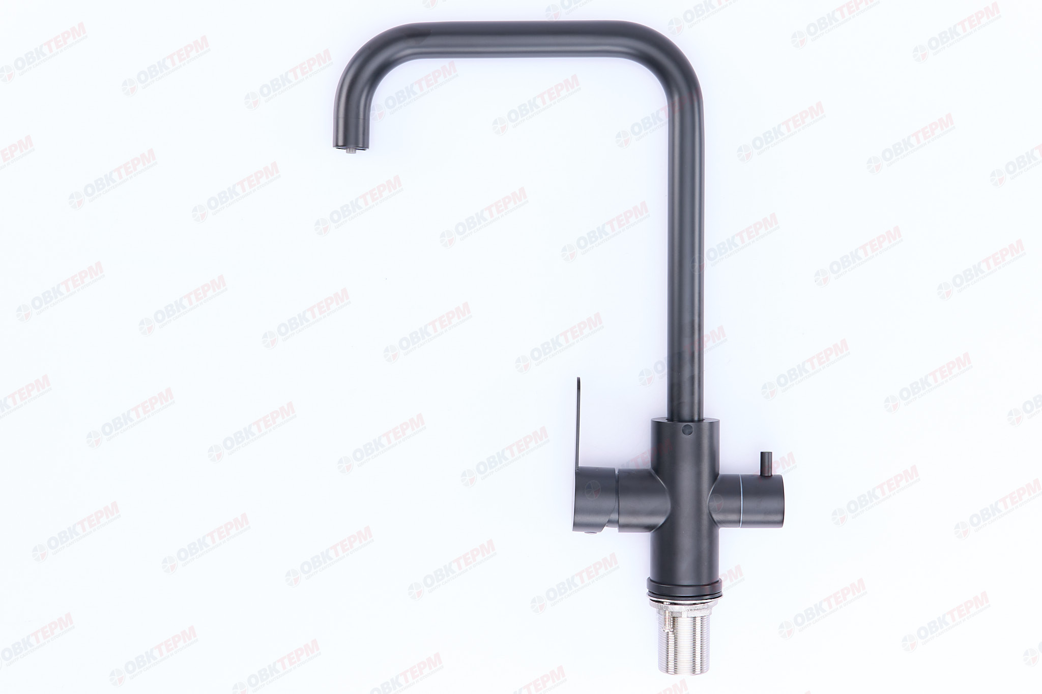 Смеситель д/кухни под ФИЛЬТР MIXXUS DAX-021-G BLACK нерж/сталь (10 шт/ящ) - миниатюра №2