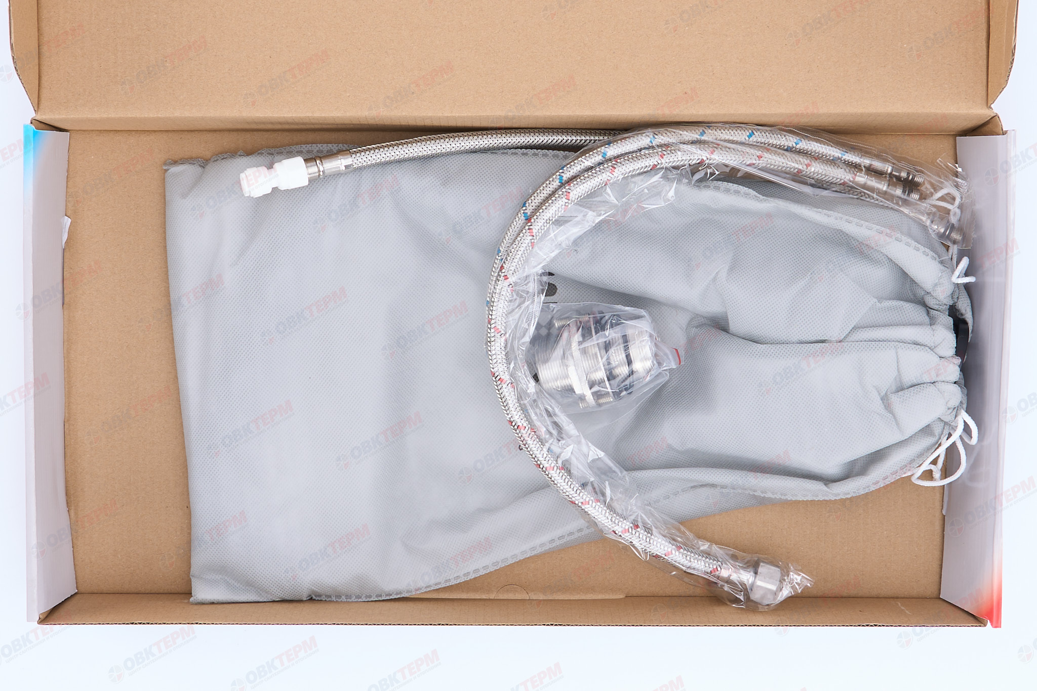 Смеситель д/кухни под ФИЛЬТР MIXXUS DAX-021-G BLACK нерж/сталь (10 шт/ящ) - миниатюра №5