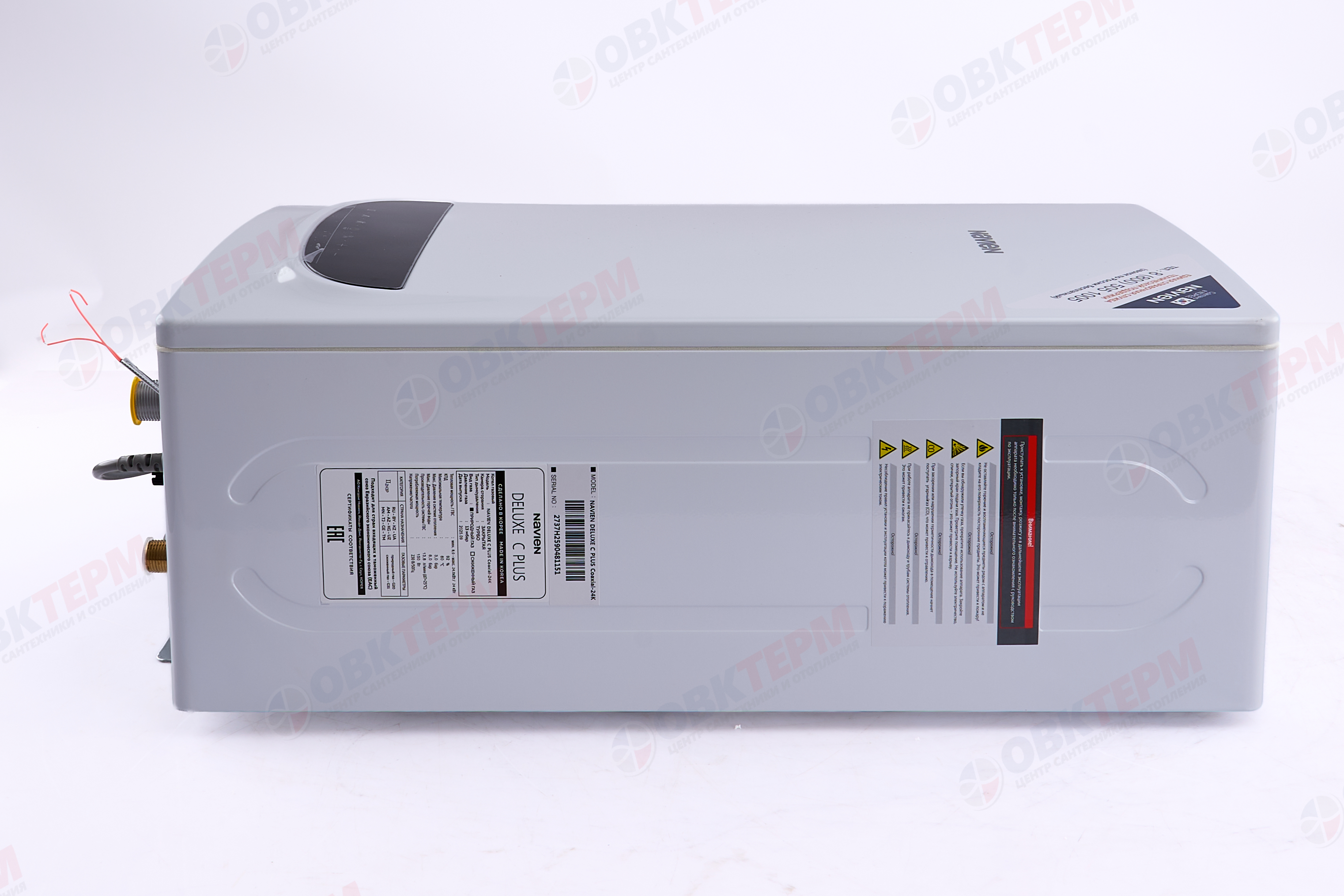 Котел газовый настенный NAVIEN  Deluxe Comfort PLUS-24K (24 кВт,13,8 л/мин,2-х конт,турбо,без трубы) - Изображение №4