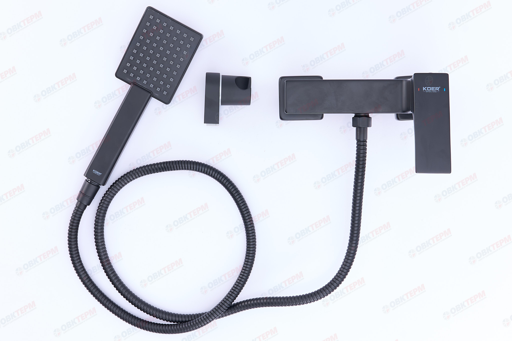Смеситель д/душа KOER KB-30010-05  (Цвет черный) (8шт/ящ) - Изображение №2