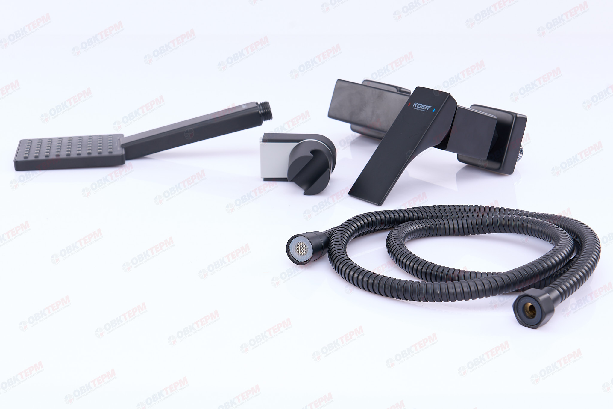 Смеситель д/душа KOER KB-30010-05  (Цвет черный) (8шт/ящ) - Изображение №3