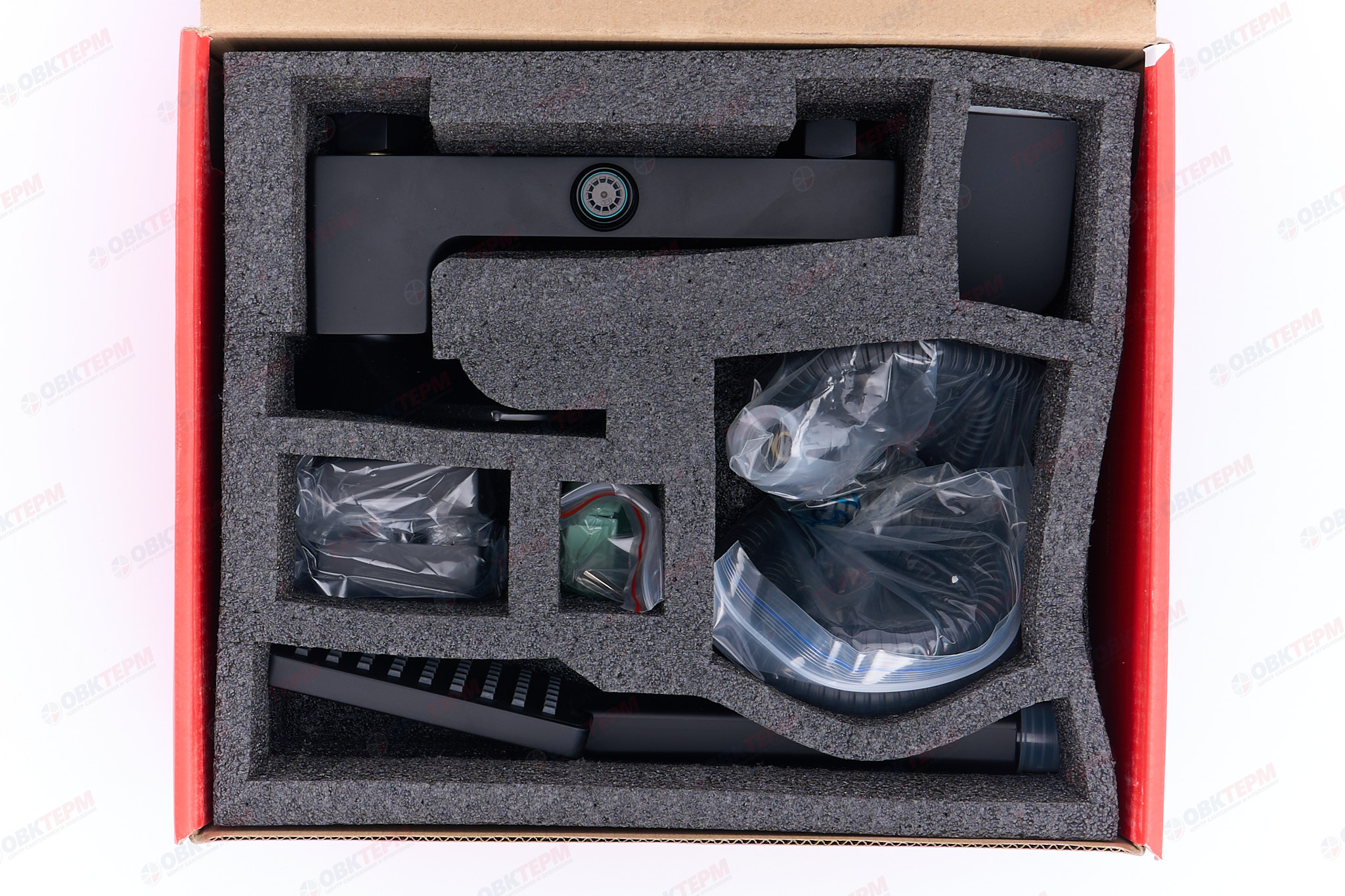 Смеситель д/душа KOER KB-30010-05  (Цвет черный) (8шт/ящ) - Изображение №5